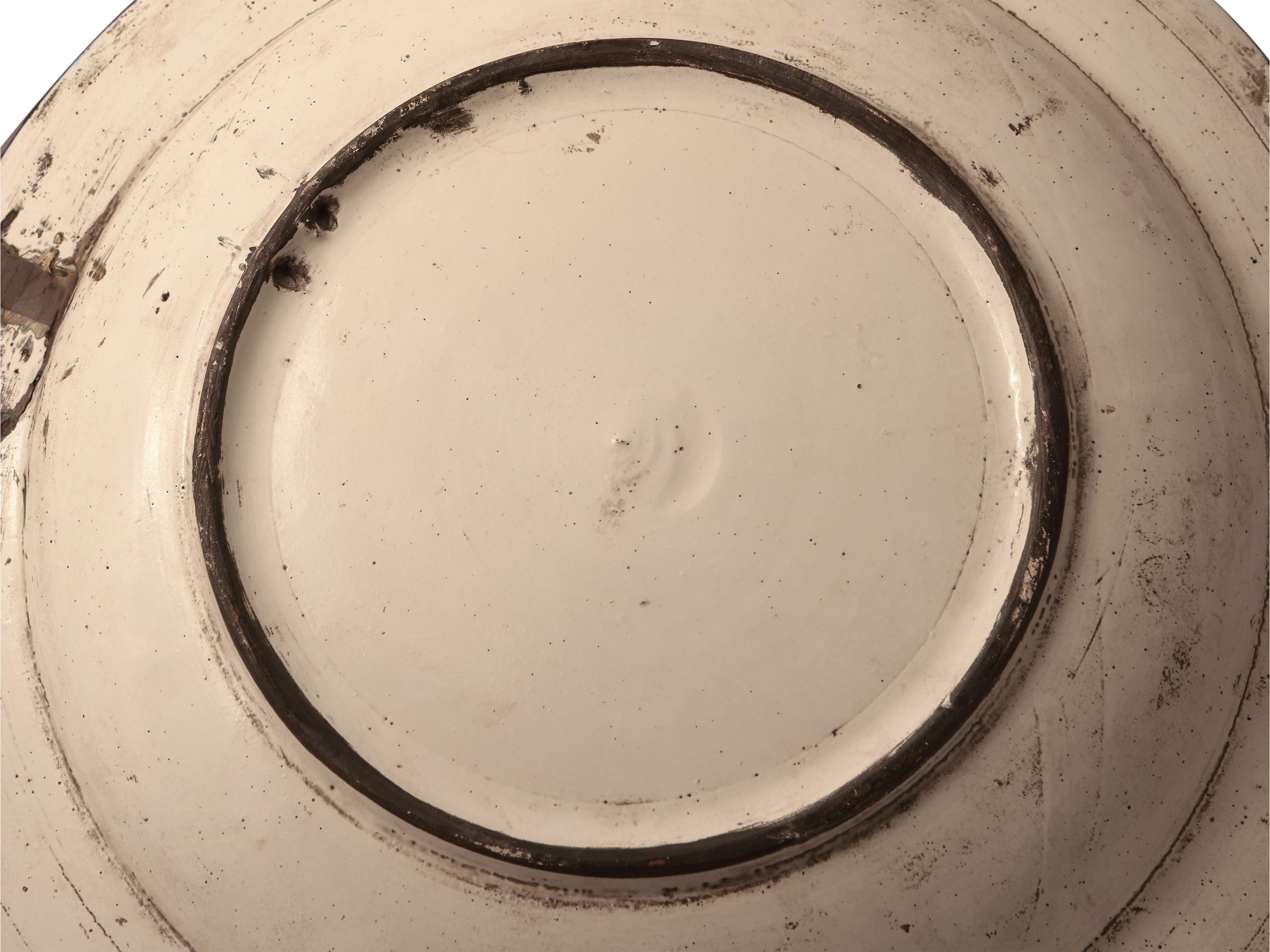Piatto da Parata in Ceramica Smaltata