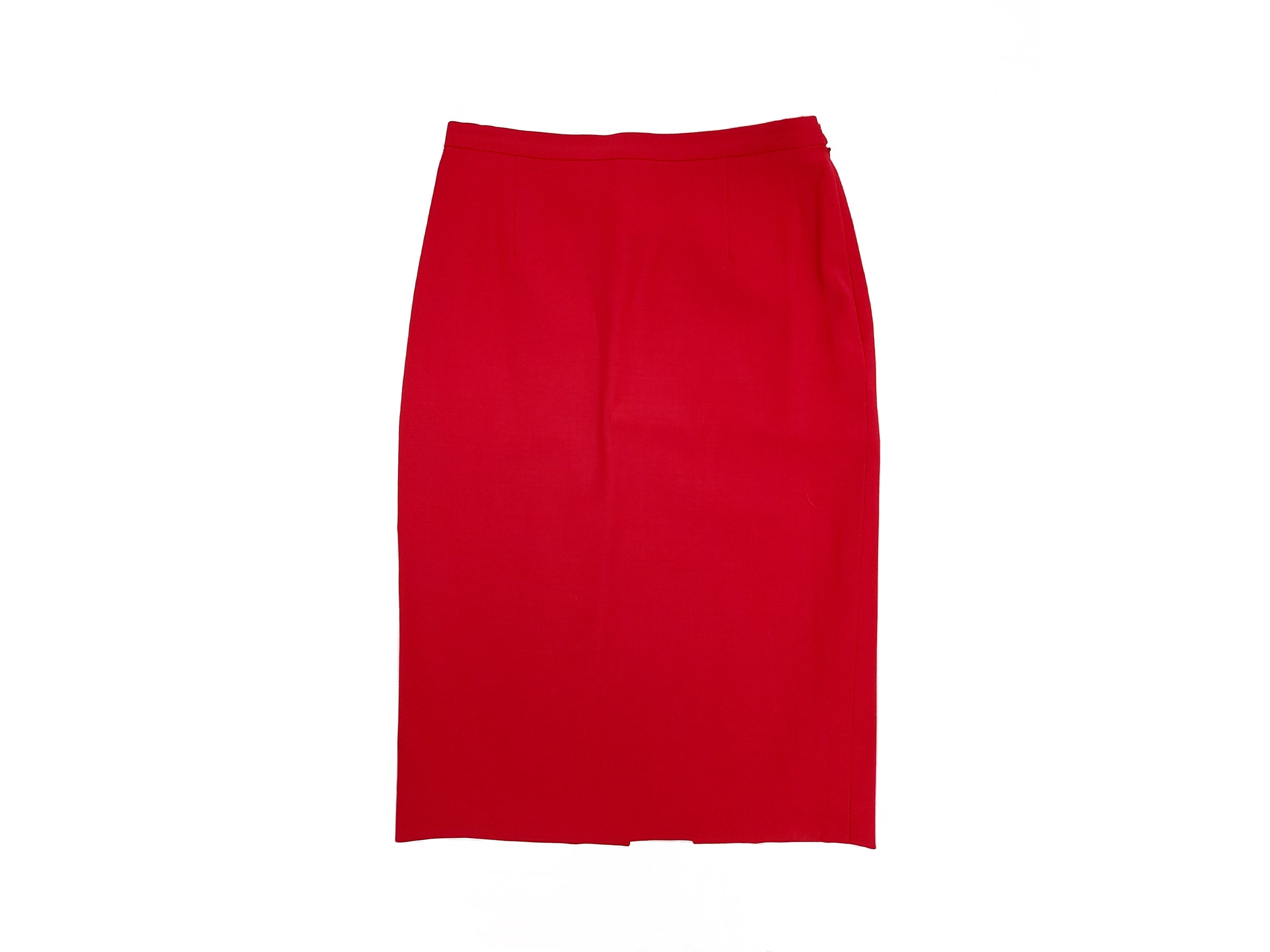 Moschino - Tailleur in Lana Rossa