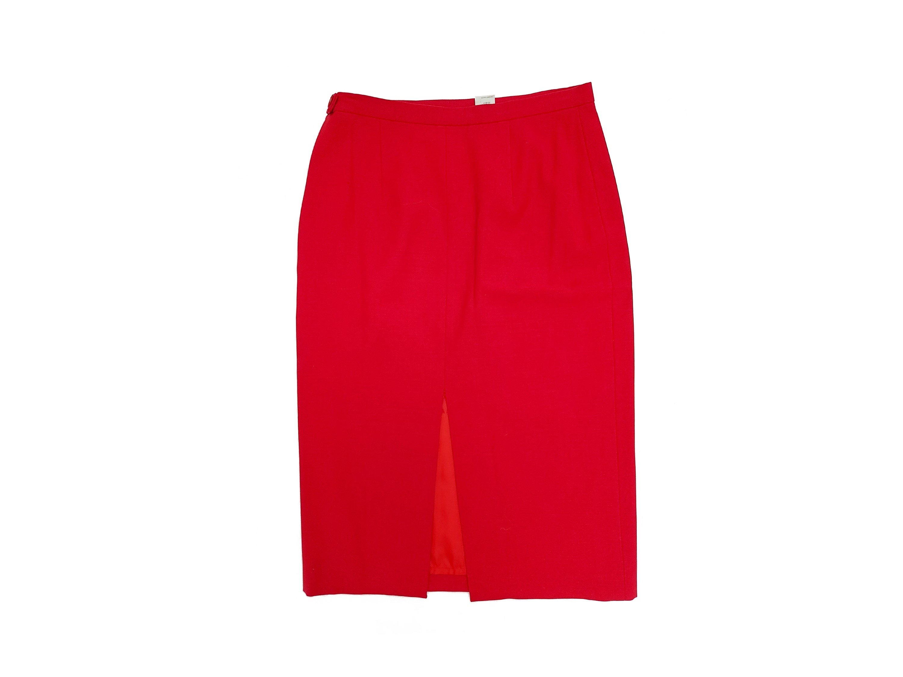 Moschino - Tailleur in Lana Rossa