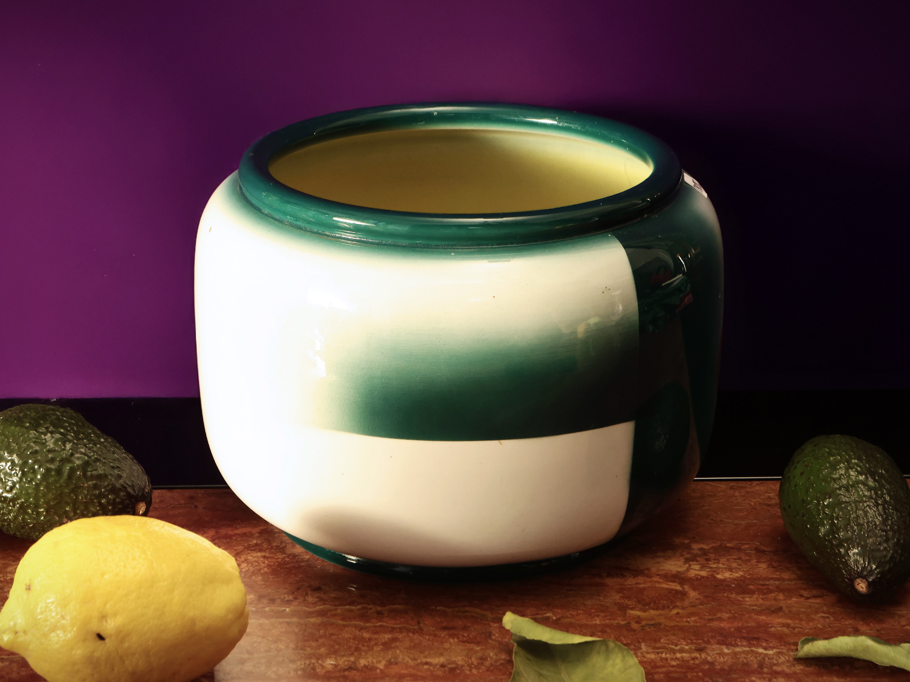 Grande vaso in ceramica, Angelo Simonetto per Galvani Pordenone