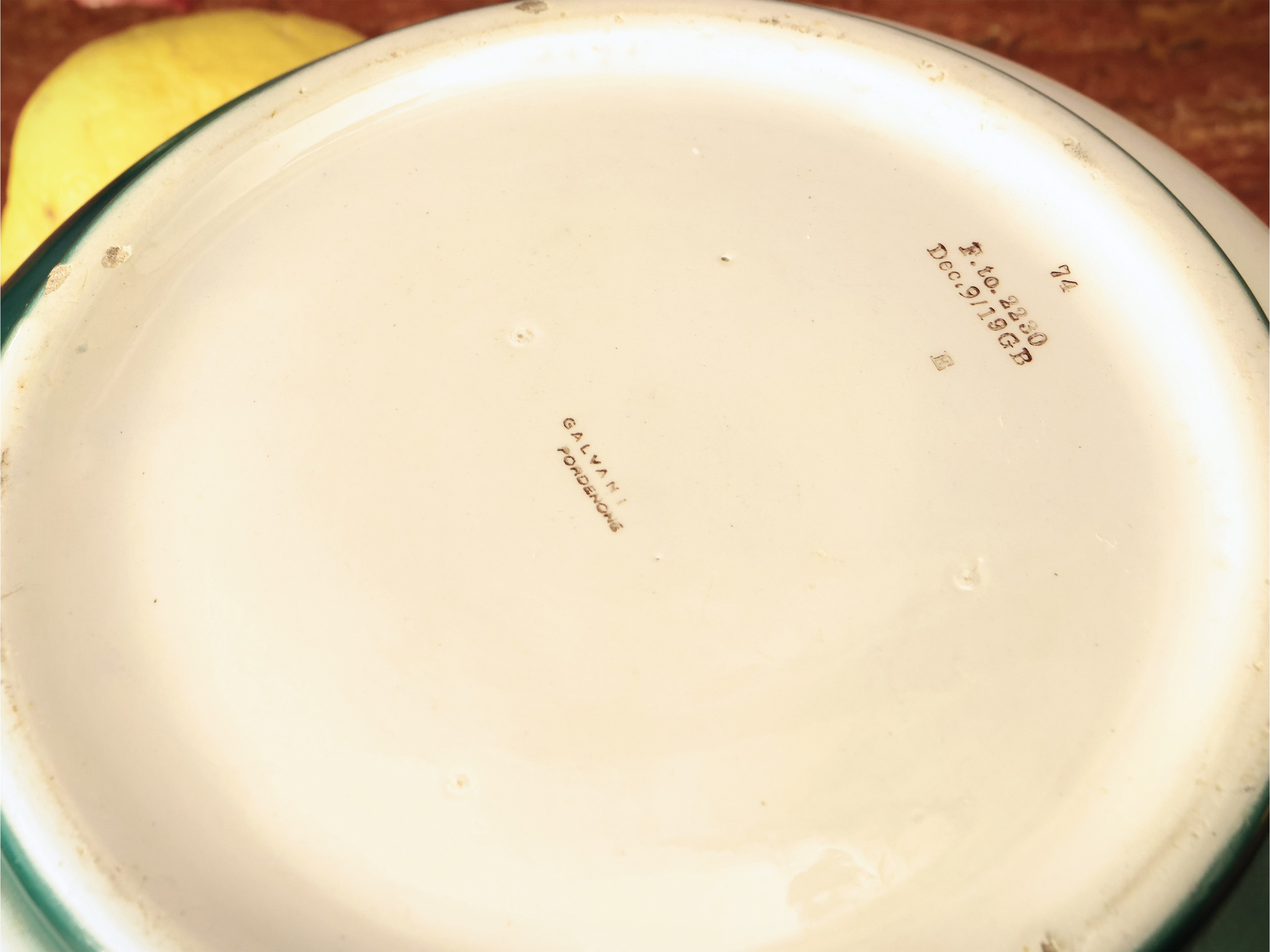 Grande vaso in ceramica, Angelo Simonetto per Galvani Pordenone