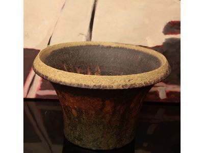 Vaso in Terracotta Smaltata