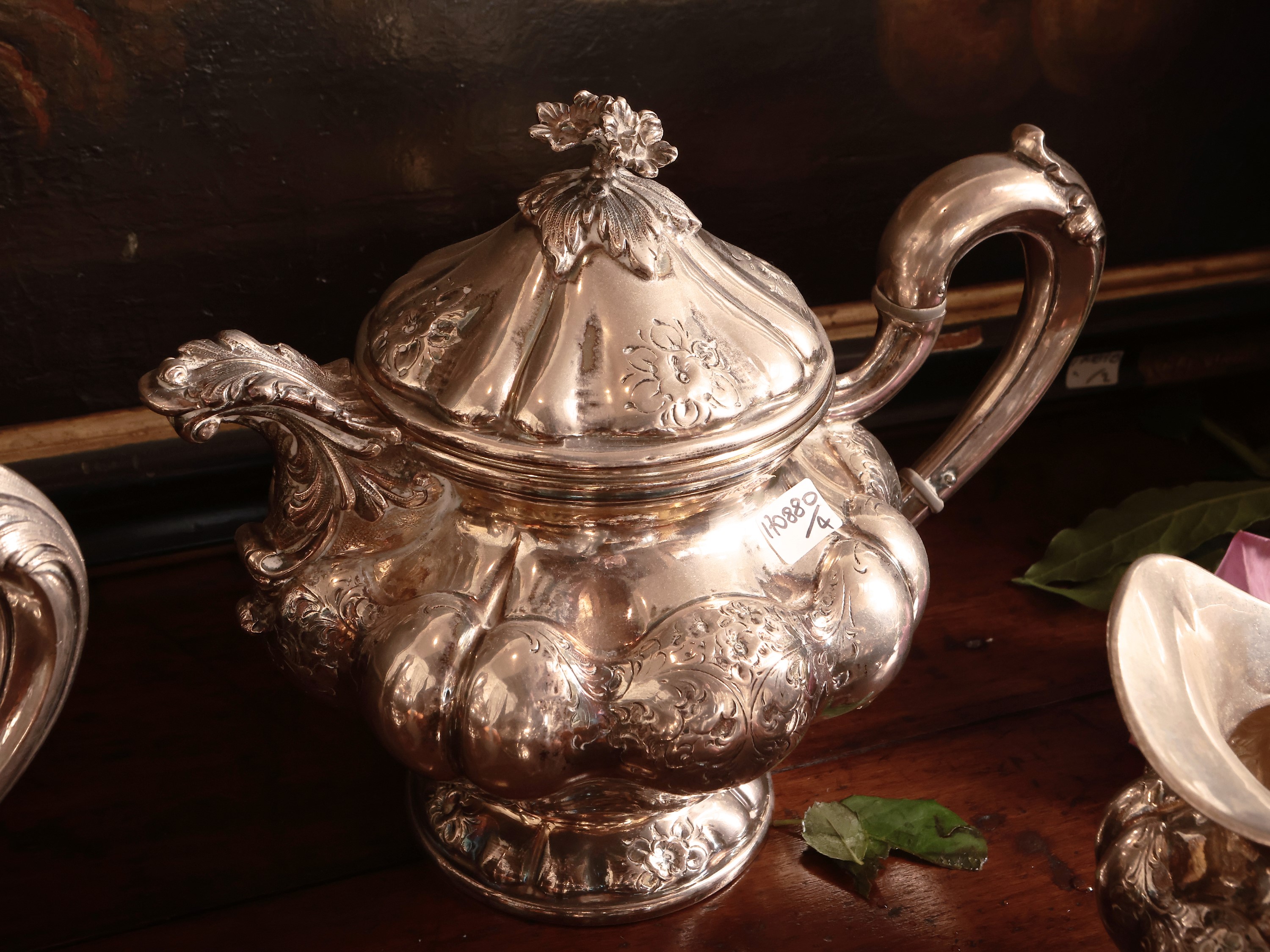 Servizio da tè e caffè in argento, Achille Proserpio