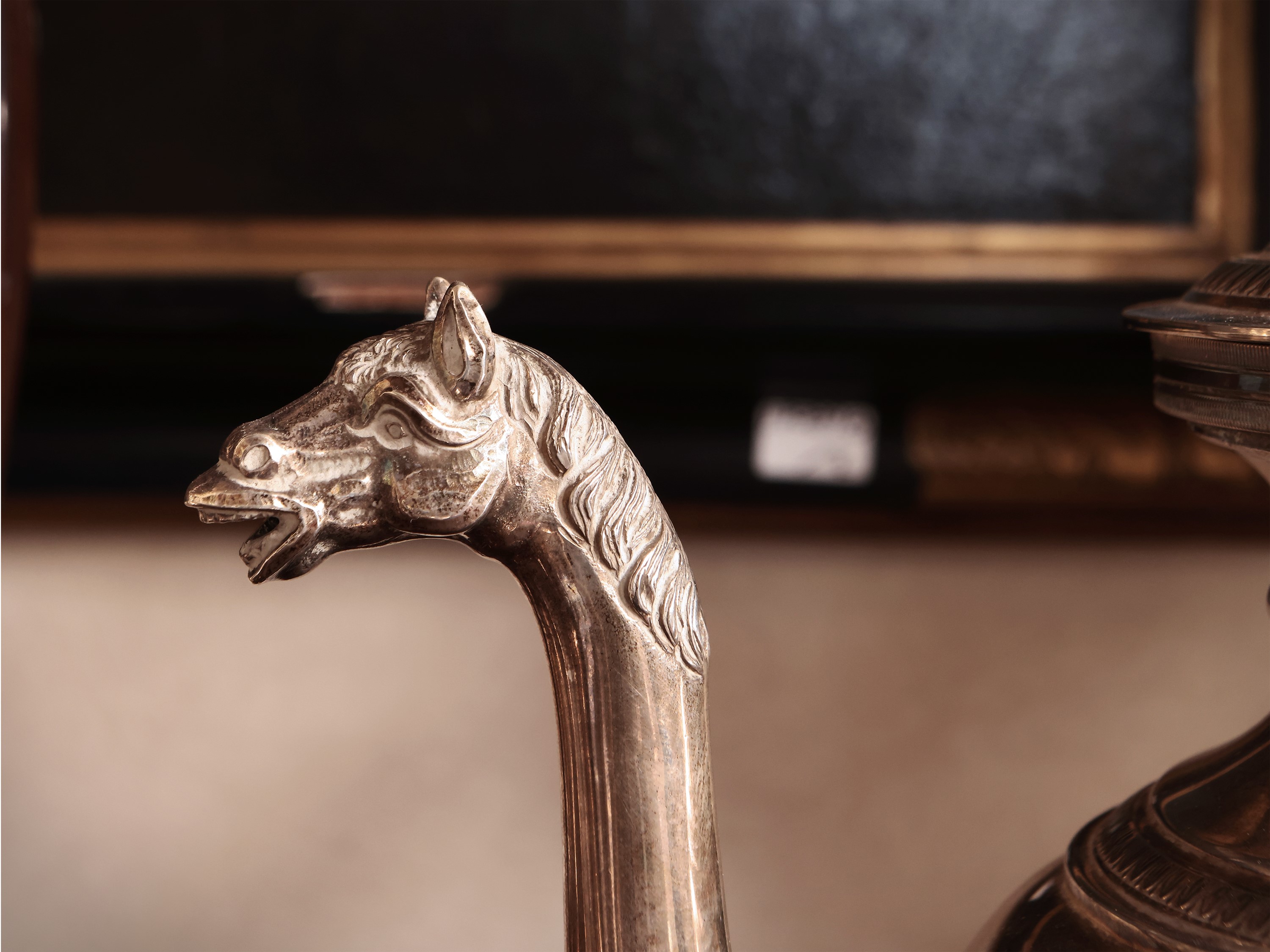 Importante servizio da tè e caffè in argento sterling 925, Pampaloni Firenze