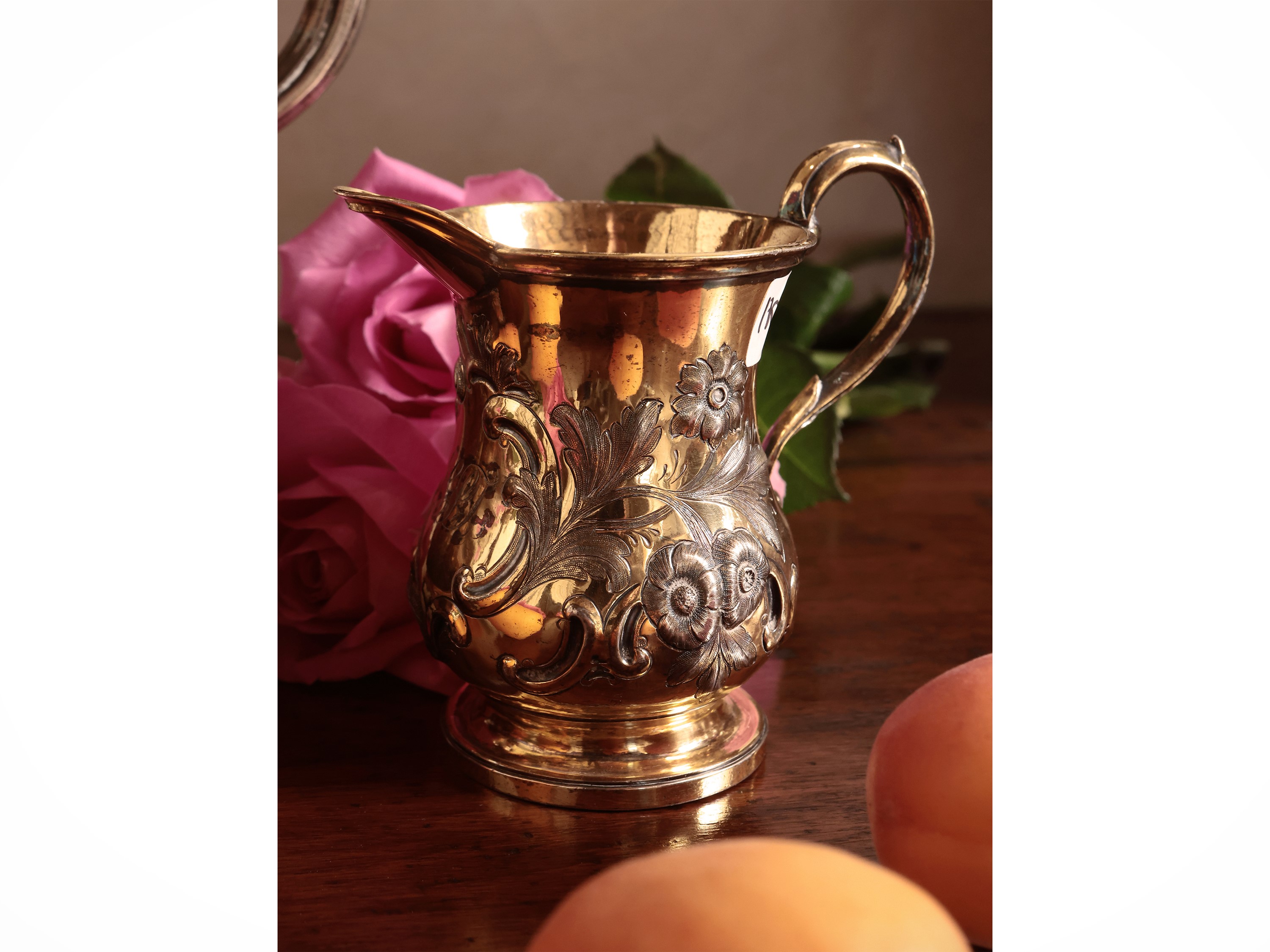 Due lattiere vittoriane da collezione in argento