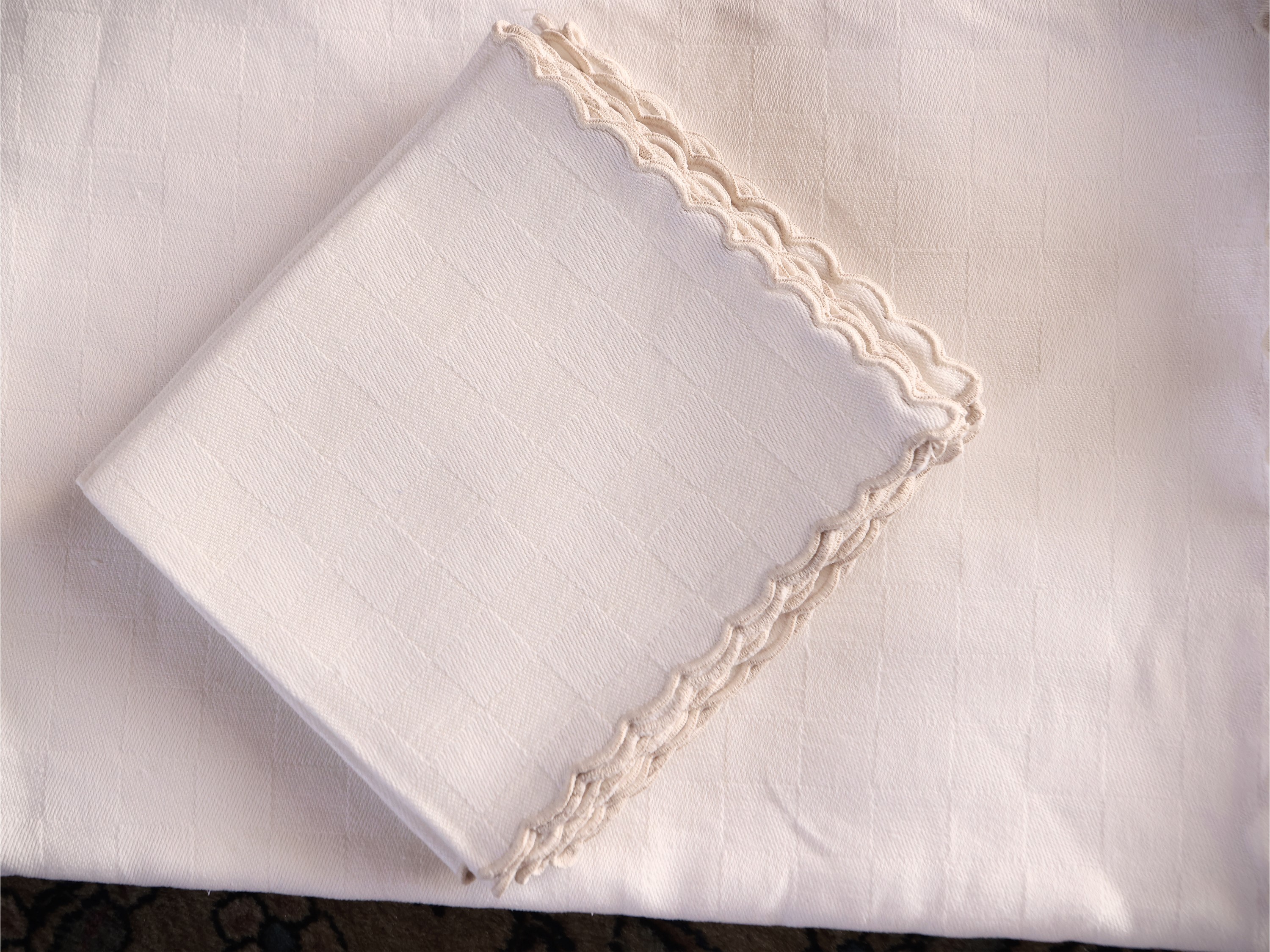 Tovaglia in Cotone Damascato