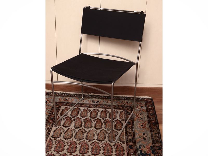 Serie di sei sedie Delfina, Enzo Mari per Driade