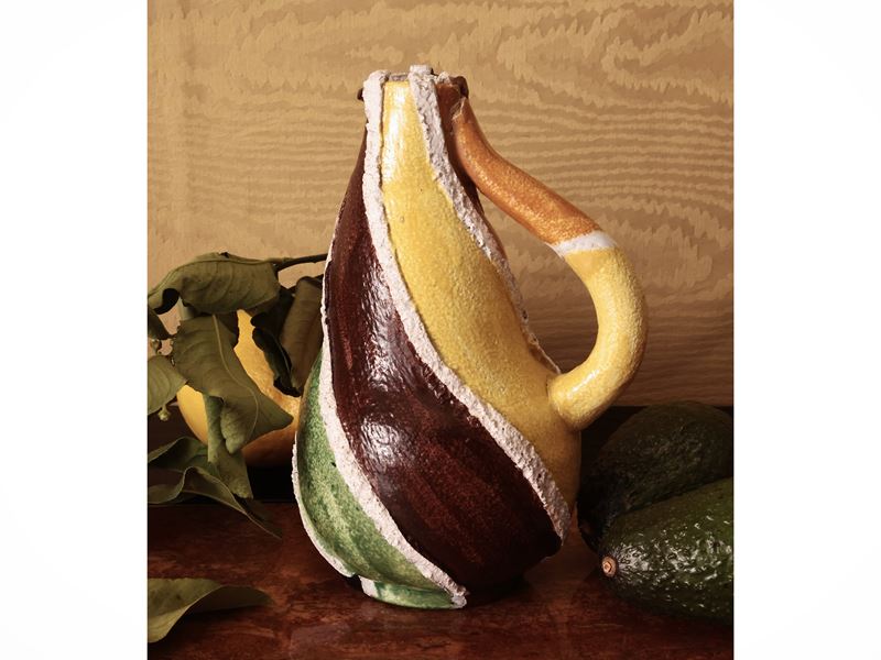 Caraffa in Ceramica Smaltata, Alvino Bagni