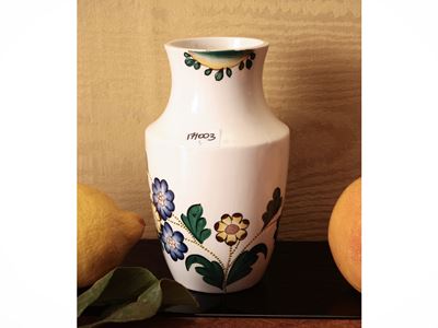 Piccolo Vaso in Ceramica Smaltata, Gio Ponti per Richard Ginori San Cristoforo