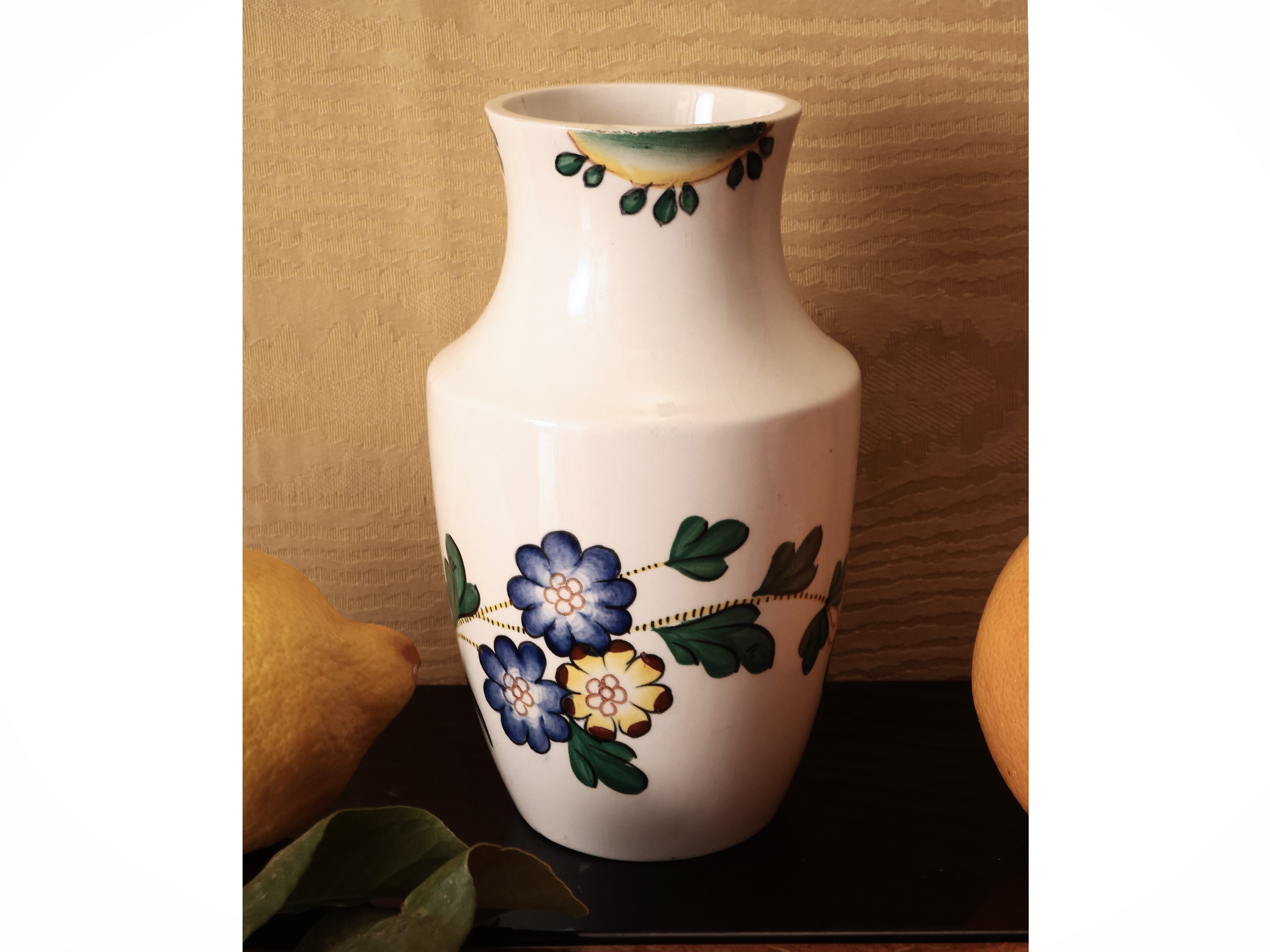 Piccolo Vaso in Ceramica Smaltata, Gio Ponti per Richard Ginori San Cristoforo
