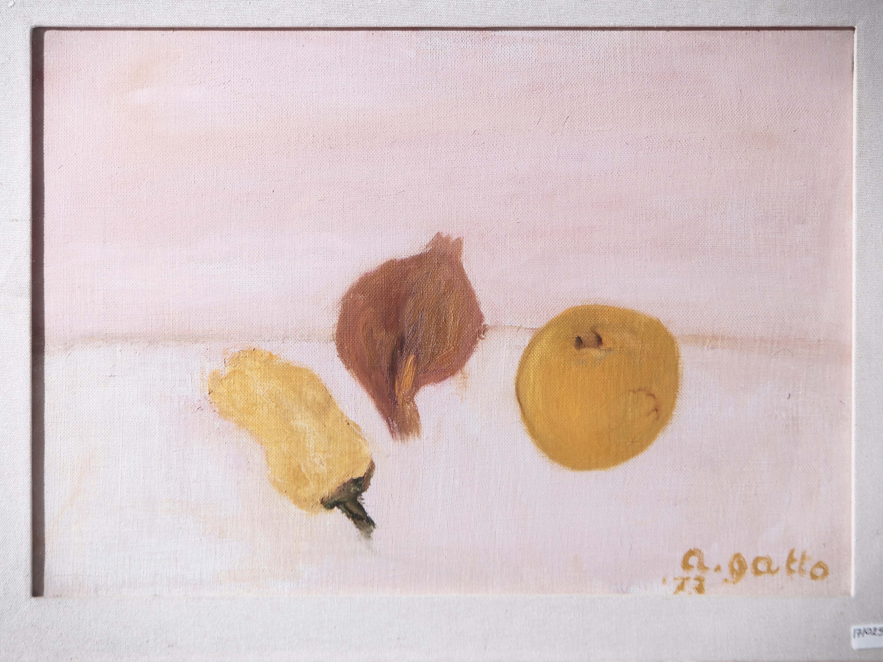 Alfonso Gatto - Natura Morta, Anni Settanta