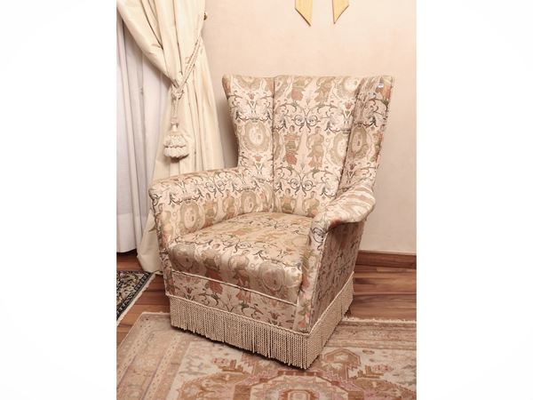 Poltrona bergère imbottita