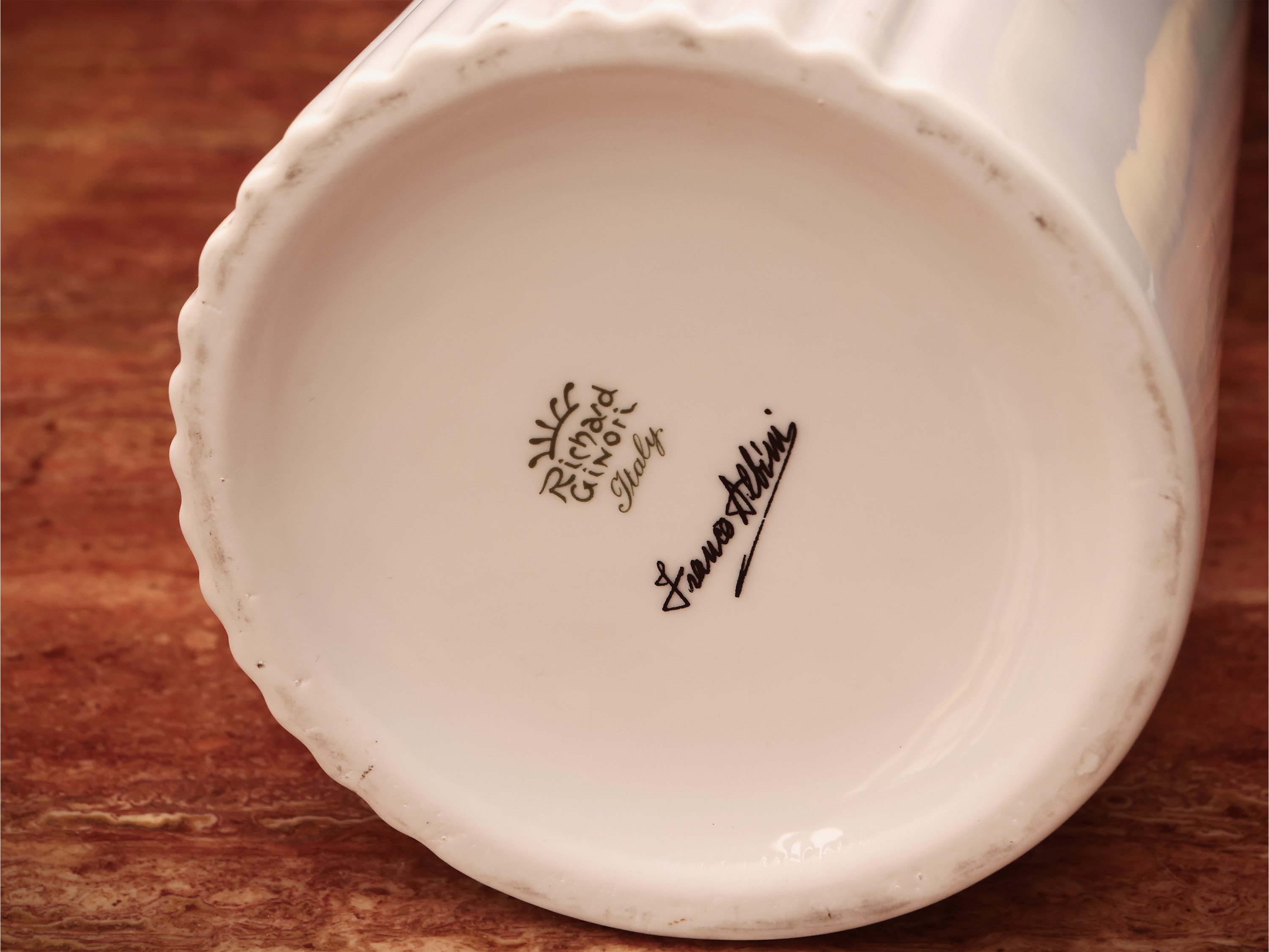 Grande Vaso in Porcellana, Franco Albini per Richard Ginori