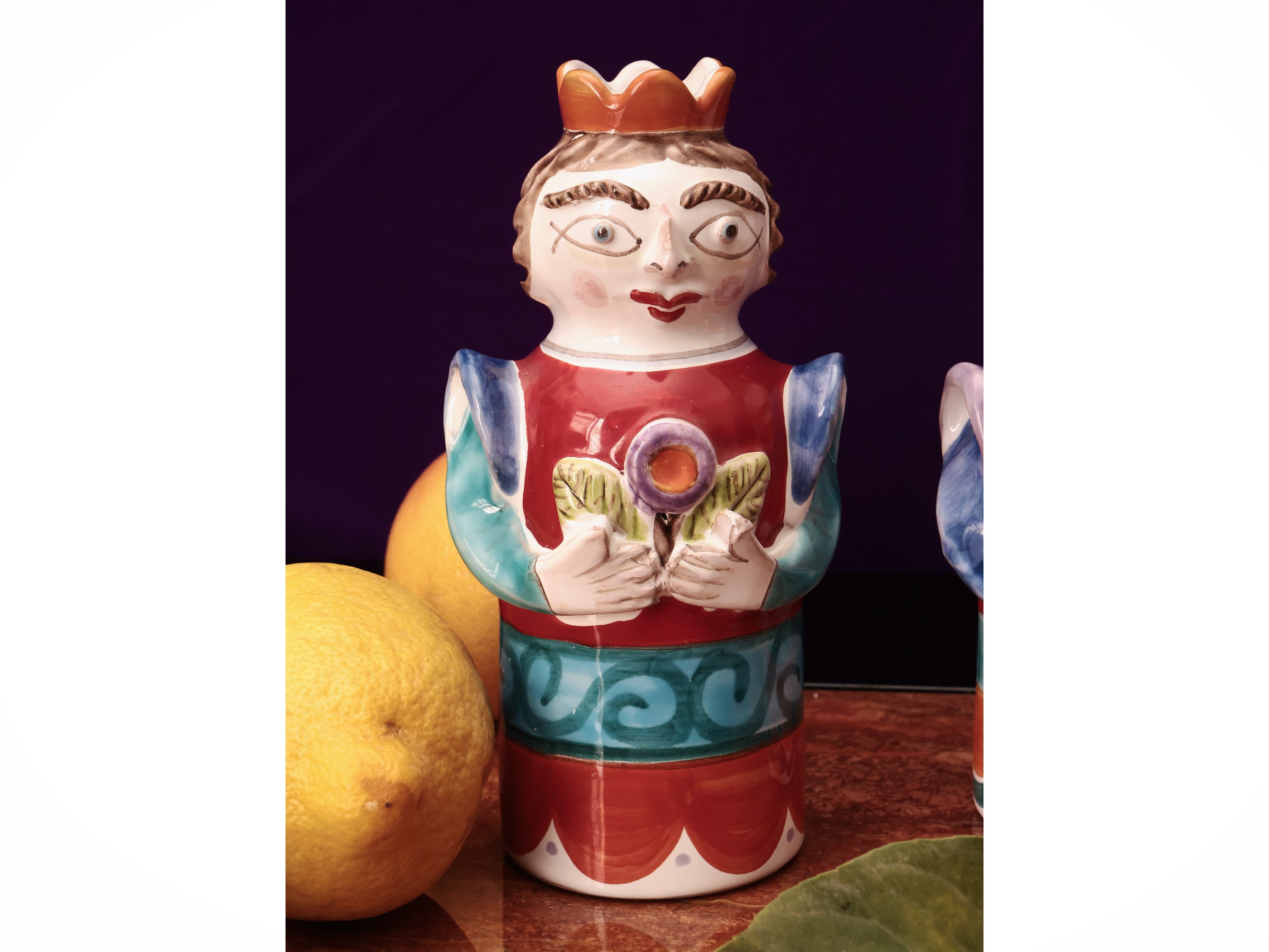 Serie di Vasi Antropomorfi in Maiolica, Manifattura De Simone