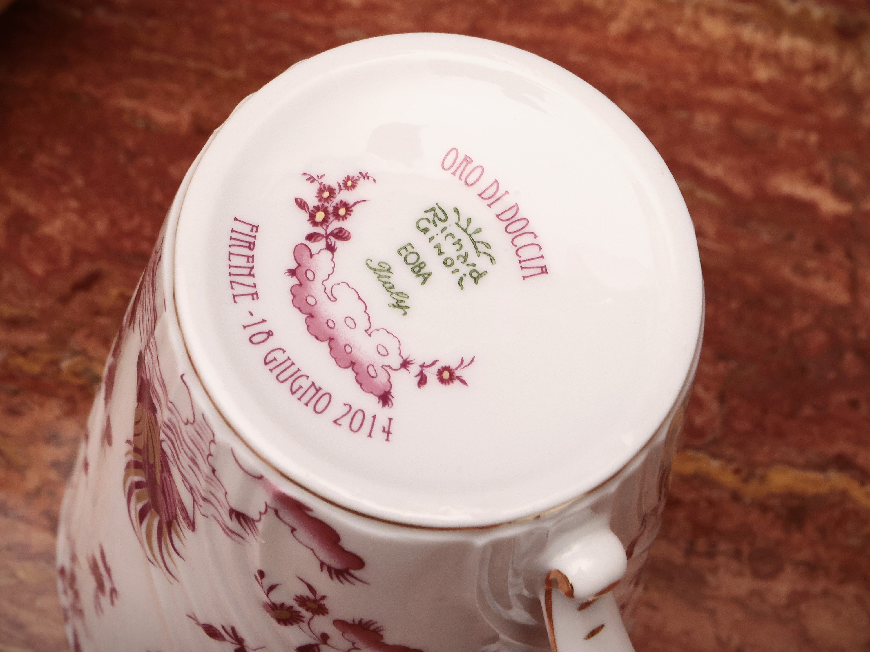 Tazza da Tè, Oro di Doccia, Richard Ginori