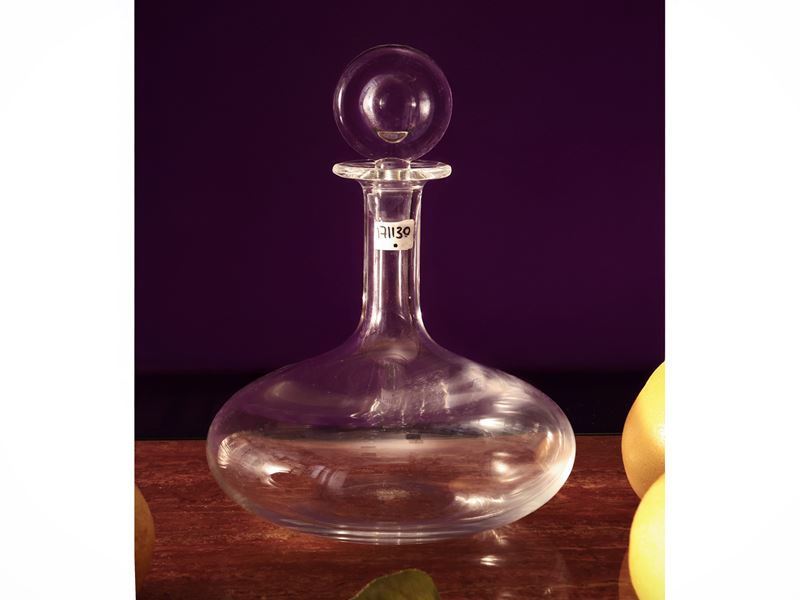 Bottiglia da vino in cristallo, Baccarat