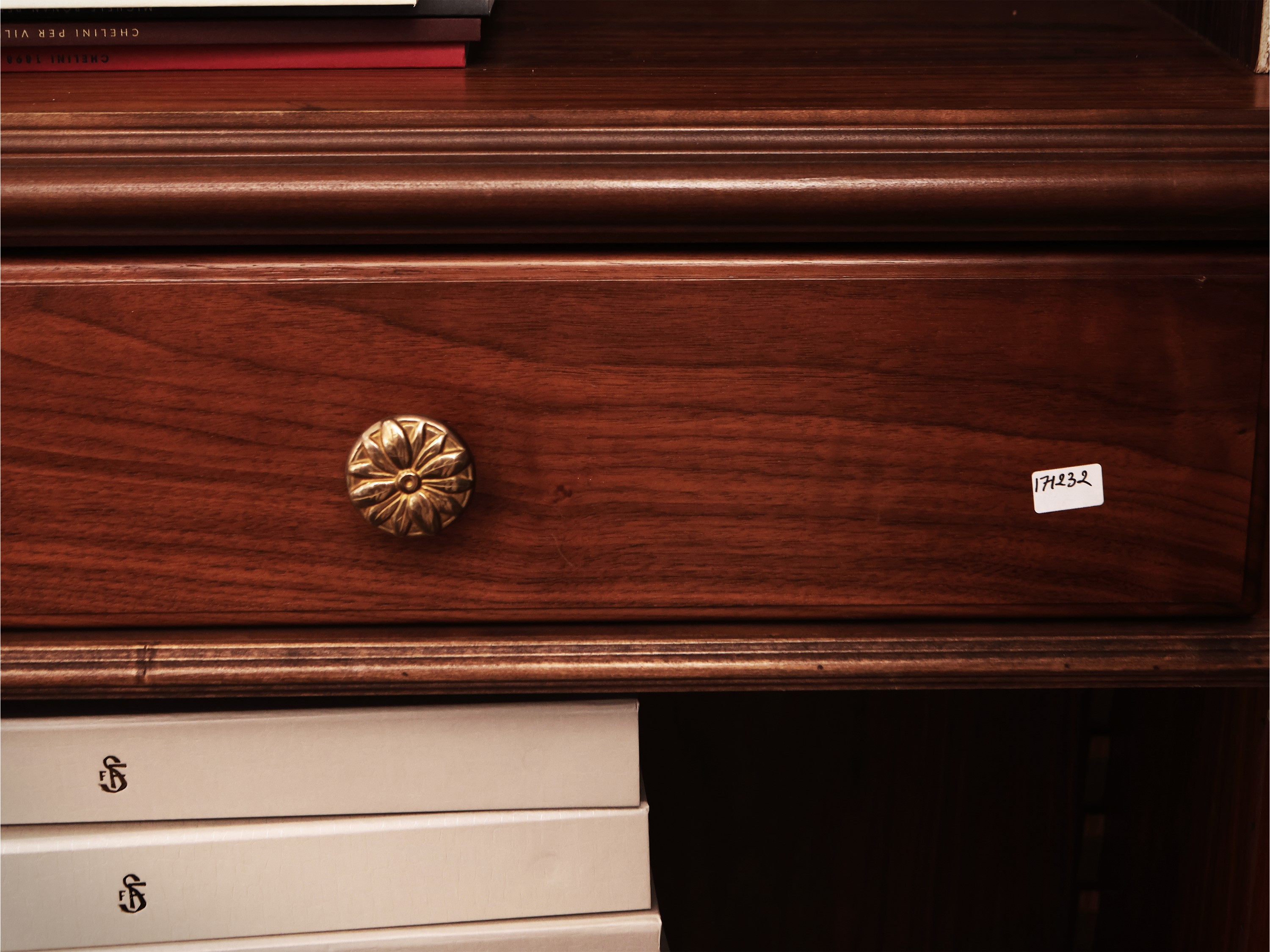 Grande Libreria a Giorno in Satinwood