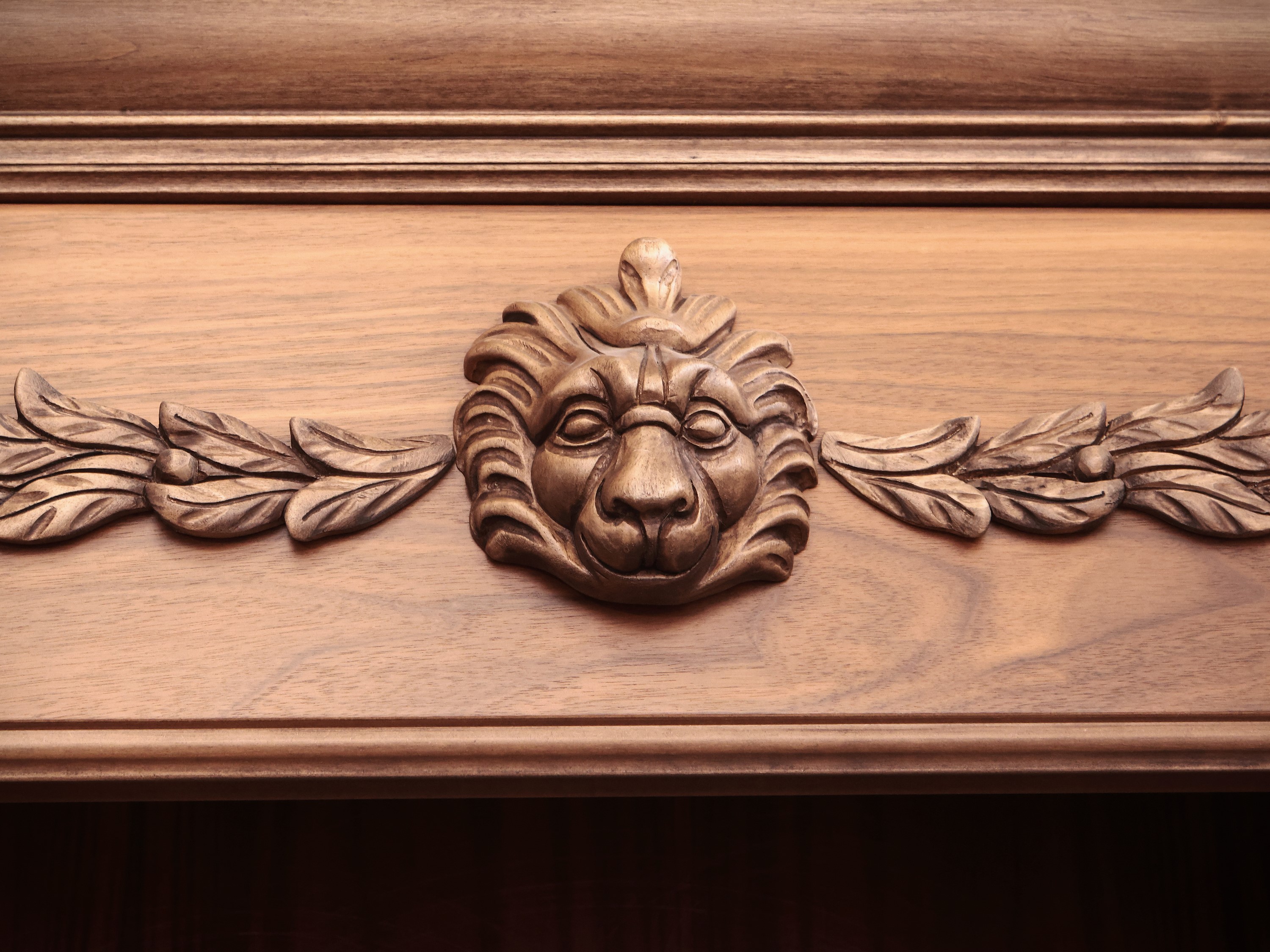 Grande Libreria a Giorno in Satinwood