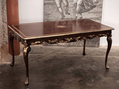 Tavolino Basso da Salotto in Legno Tenero