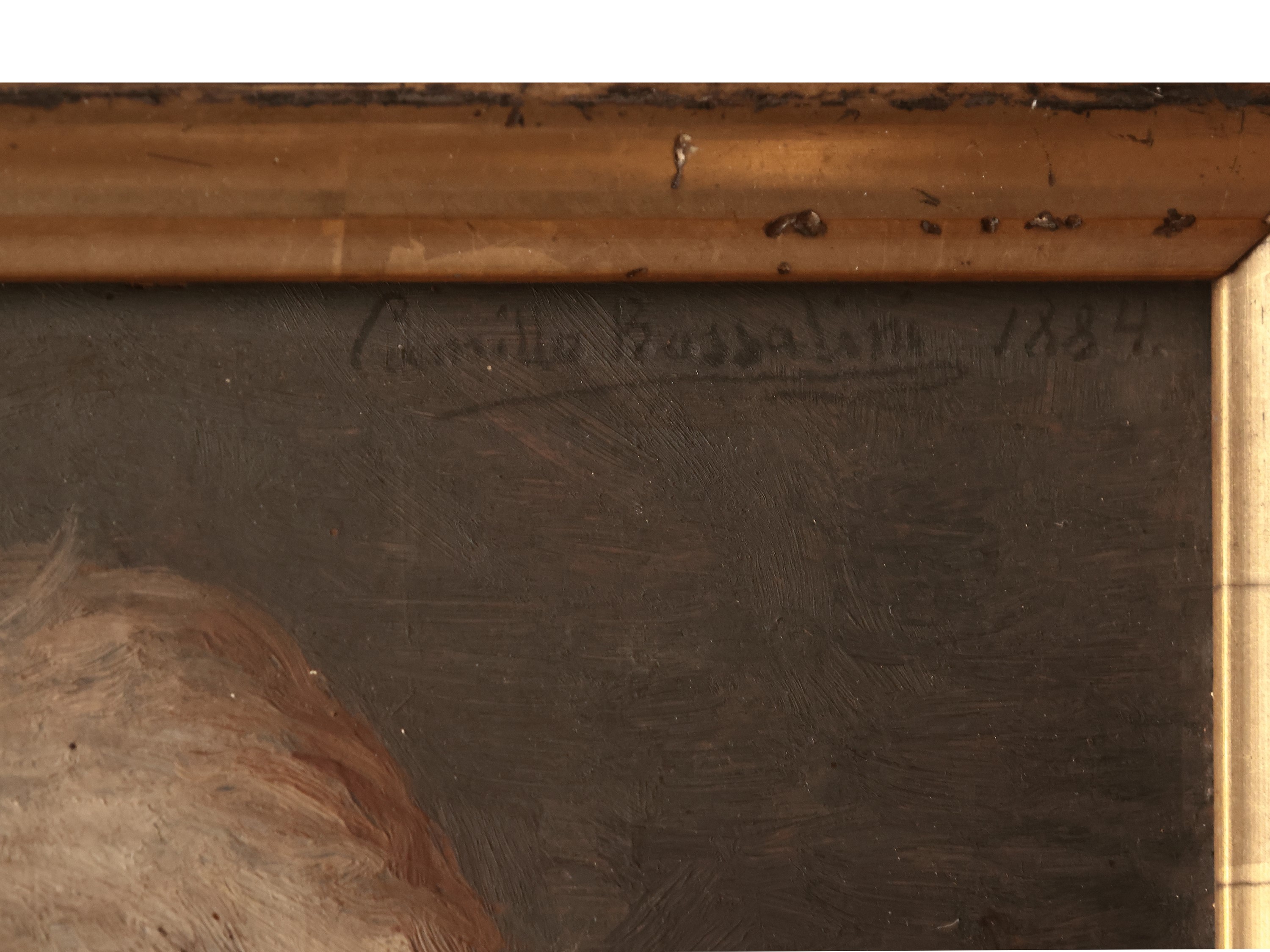 Scuola Toscana della Fine del XIX/inizio del XX Secolo - Casolare e Cagnolino