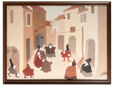 Figure in Piazza