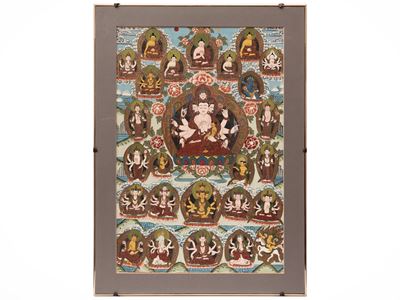 Thangka Tibetano