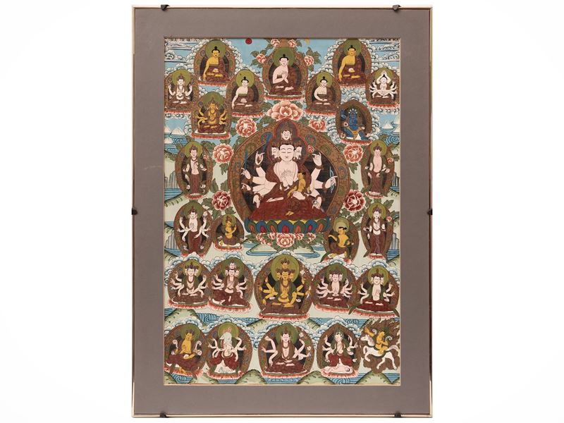 Thangka Tibetano