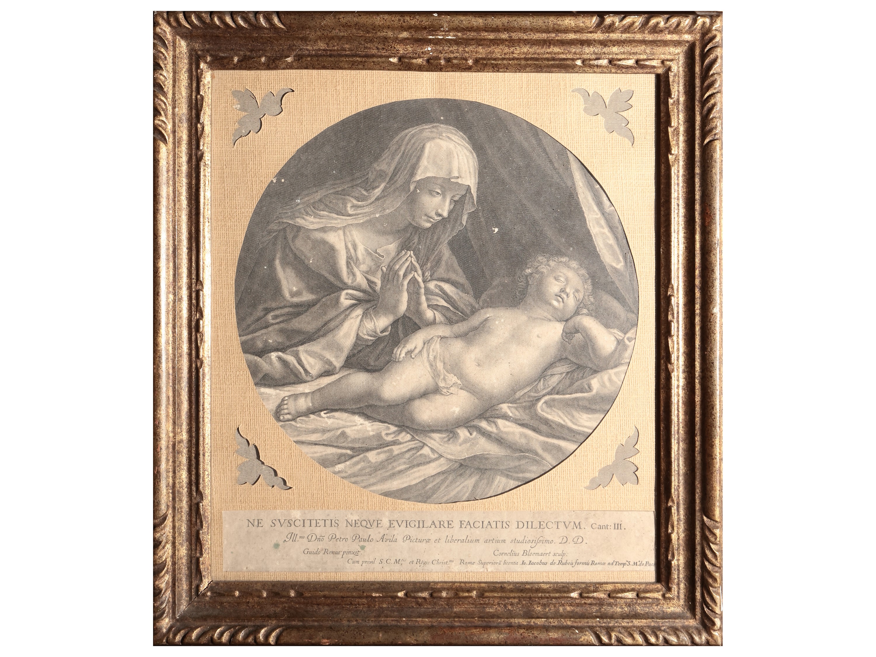 Lotto: un Disegno del XIX Secolo e un'incisione del XVII Secolo