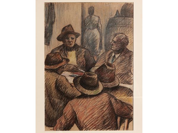 Dyalma Stultus - Men in the tavern