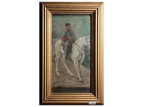 Carlo Ademollo - Garibaldi a cavallo