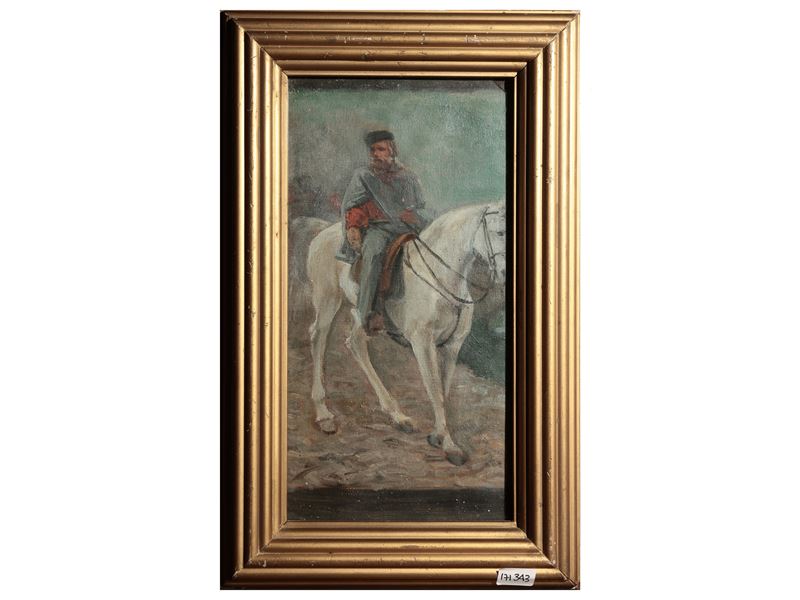 Carlo Ademollo - Garibaldi a Cavallo