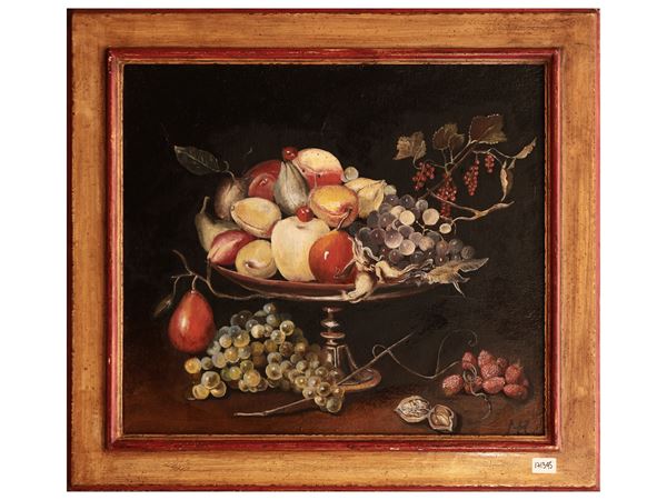 Marta Mazzini - Natura morta con frutta