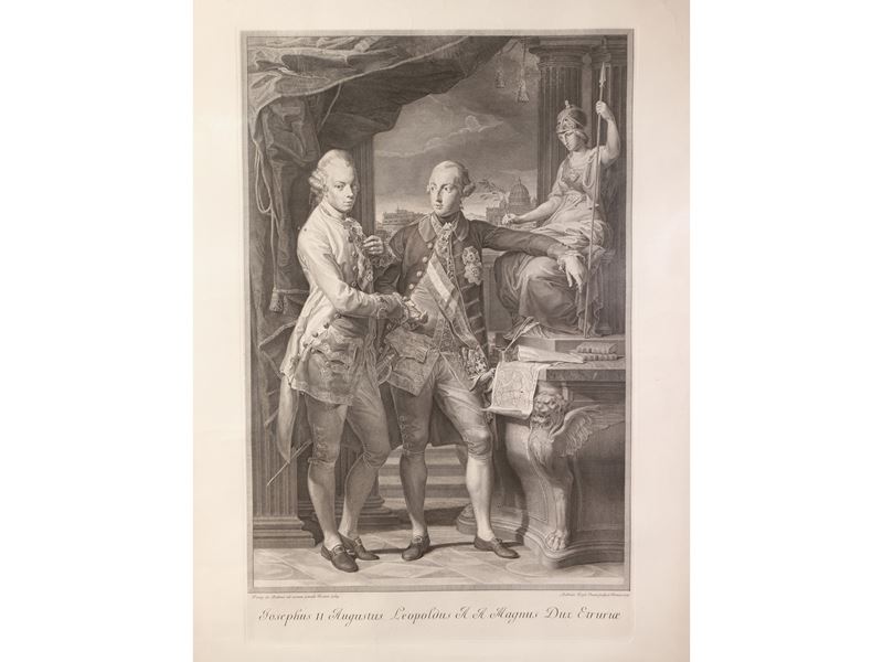 Andrea Rossi - L'imperatore Giuseppe II e il Granduta di Toscana Pietro Leopoldo Si Danno la Mano...