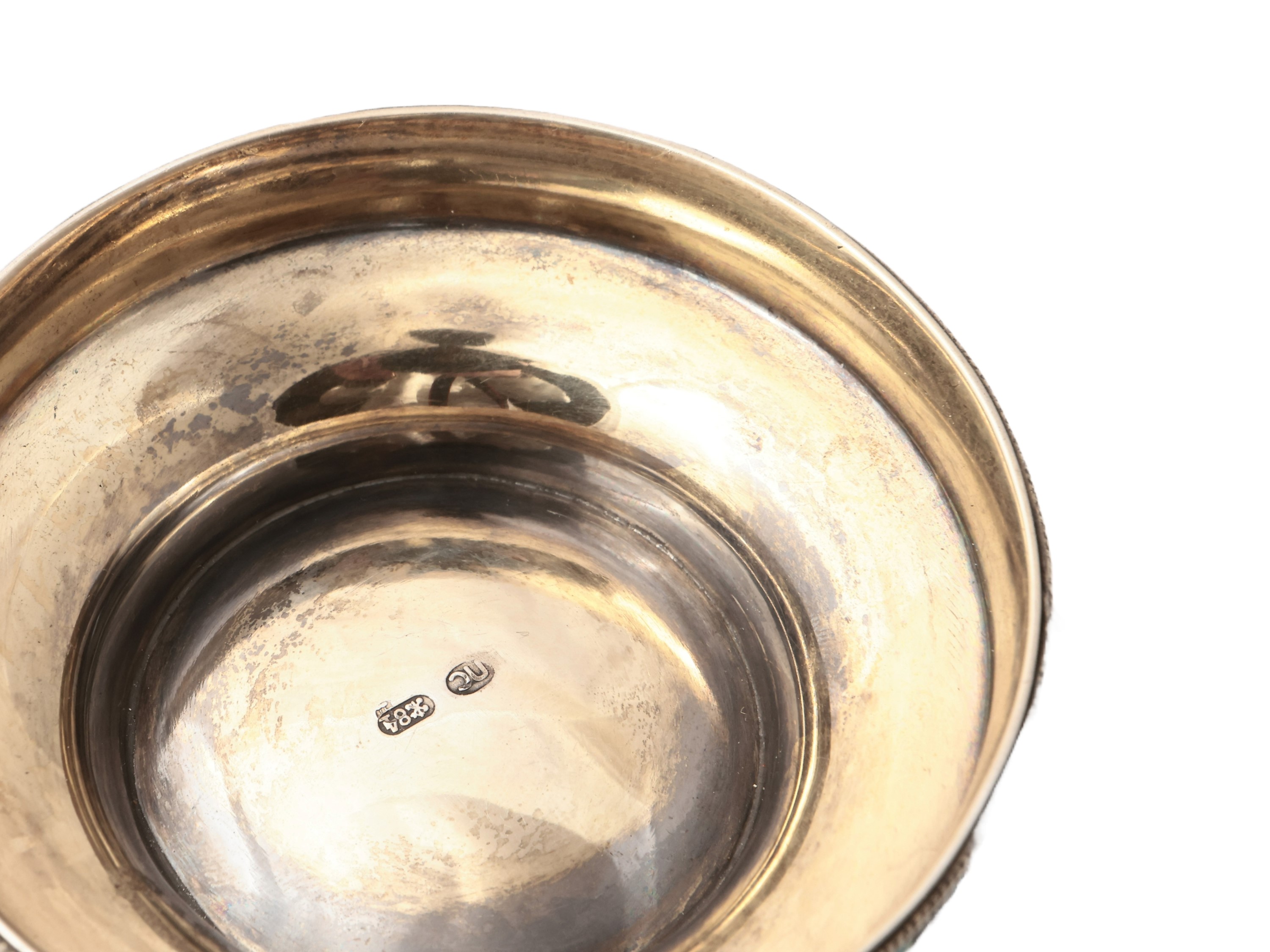 Bratina in argento vermeil e smalti cloisonné, Pavel Sazikov