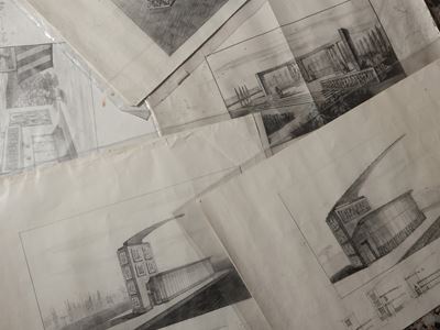 Raccolta di Bozzetti e Progetti Architettonici