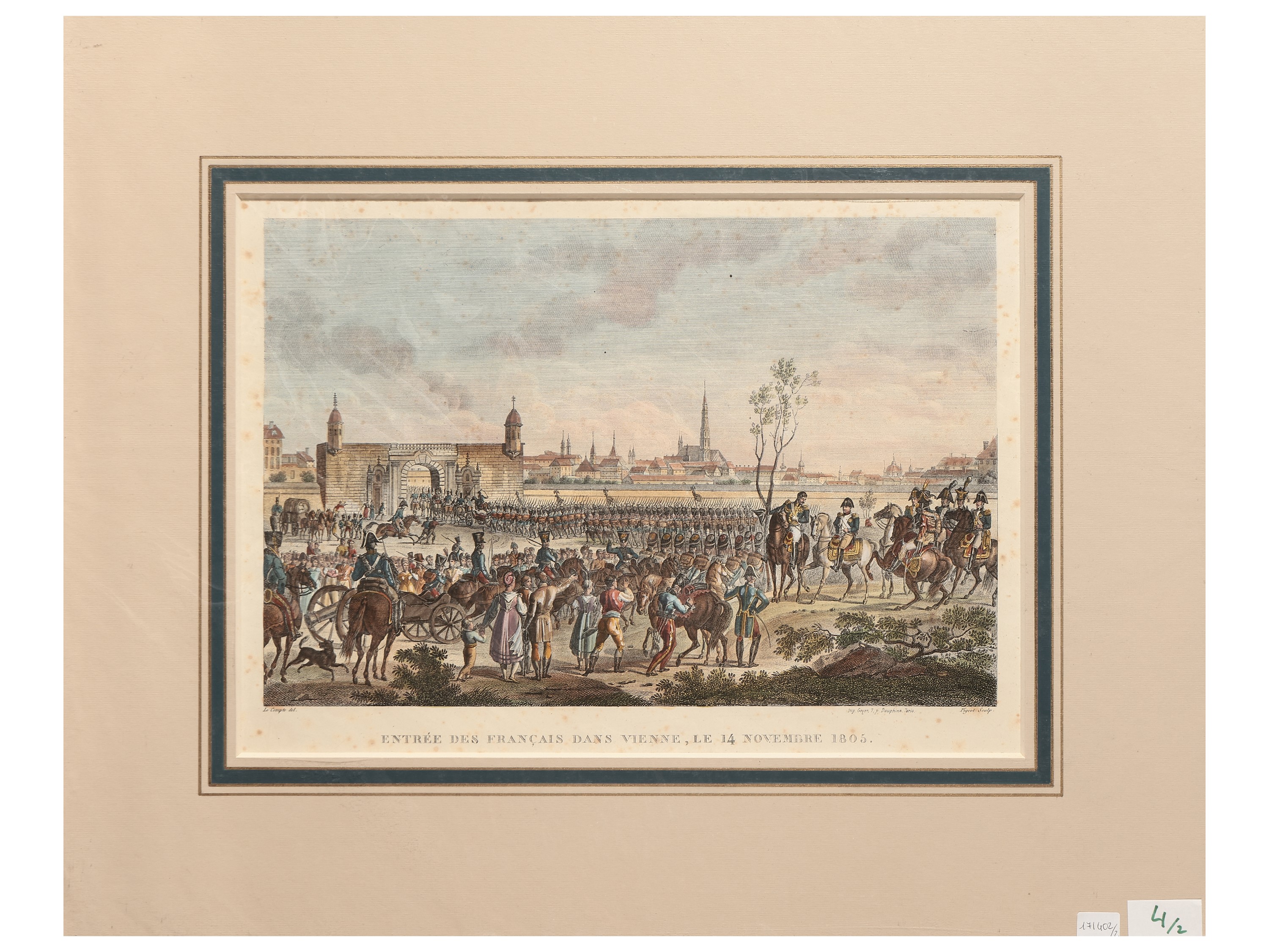 Entreé Des Français À Venise - Entreé Des Français Dans Vienne