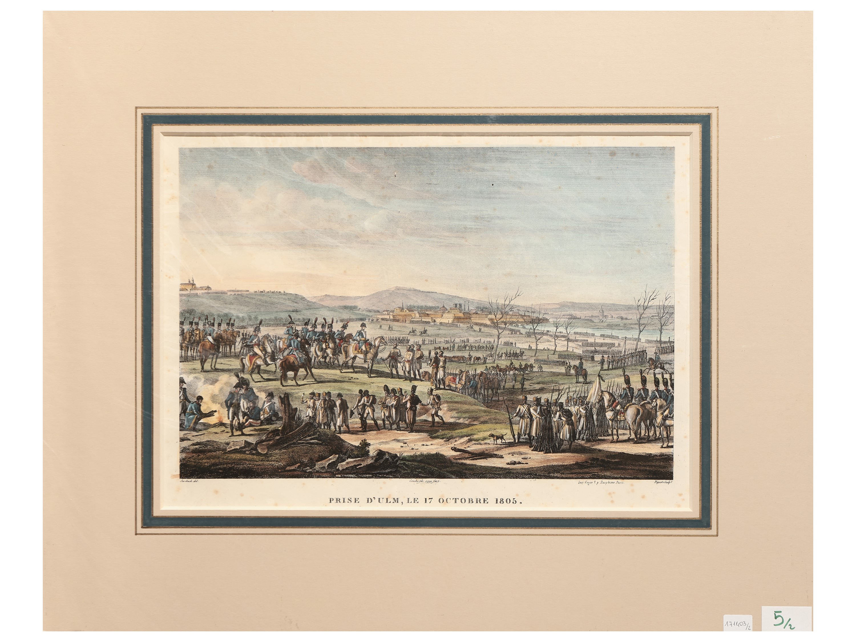 Prise d'Ulm - Embarquement des Anglais en Hollande