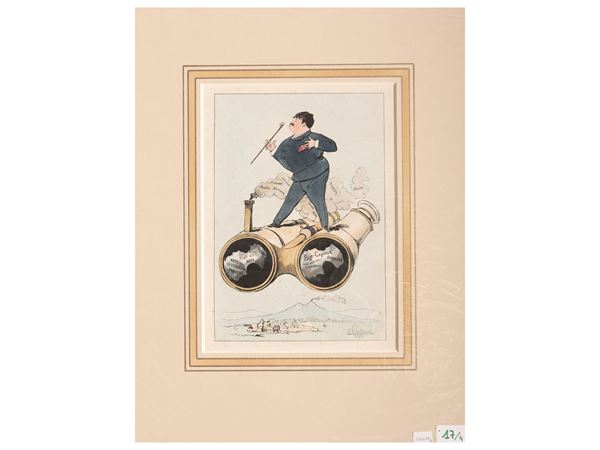 Caricature di personaggi napoletani