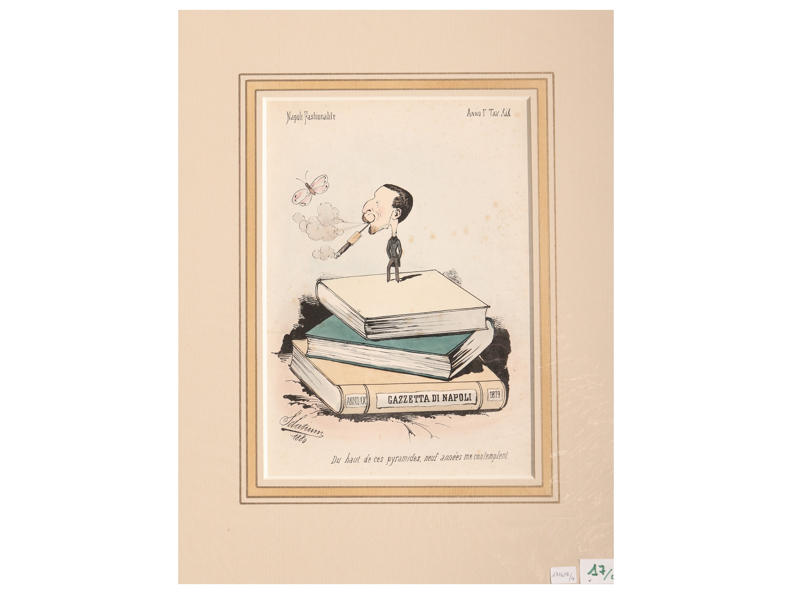 Caricature di personaggi napoletani