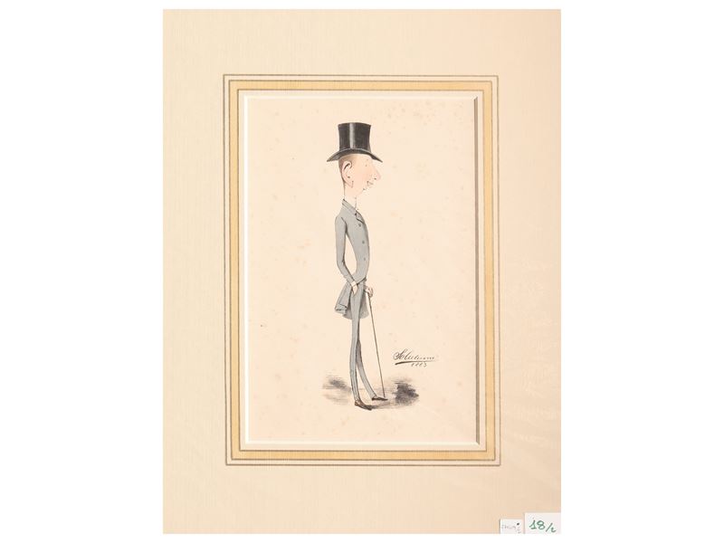 Caricature di Personaggi Napoletani