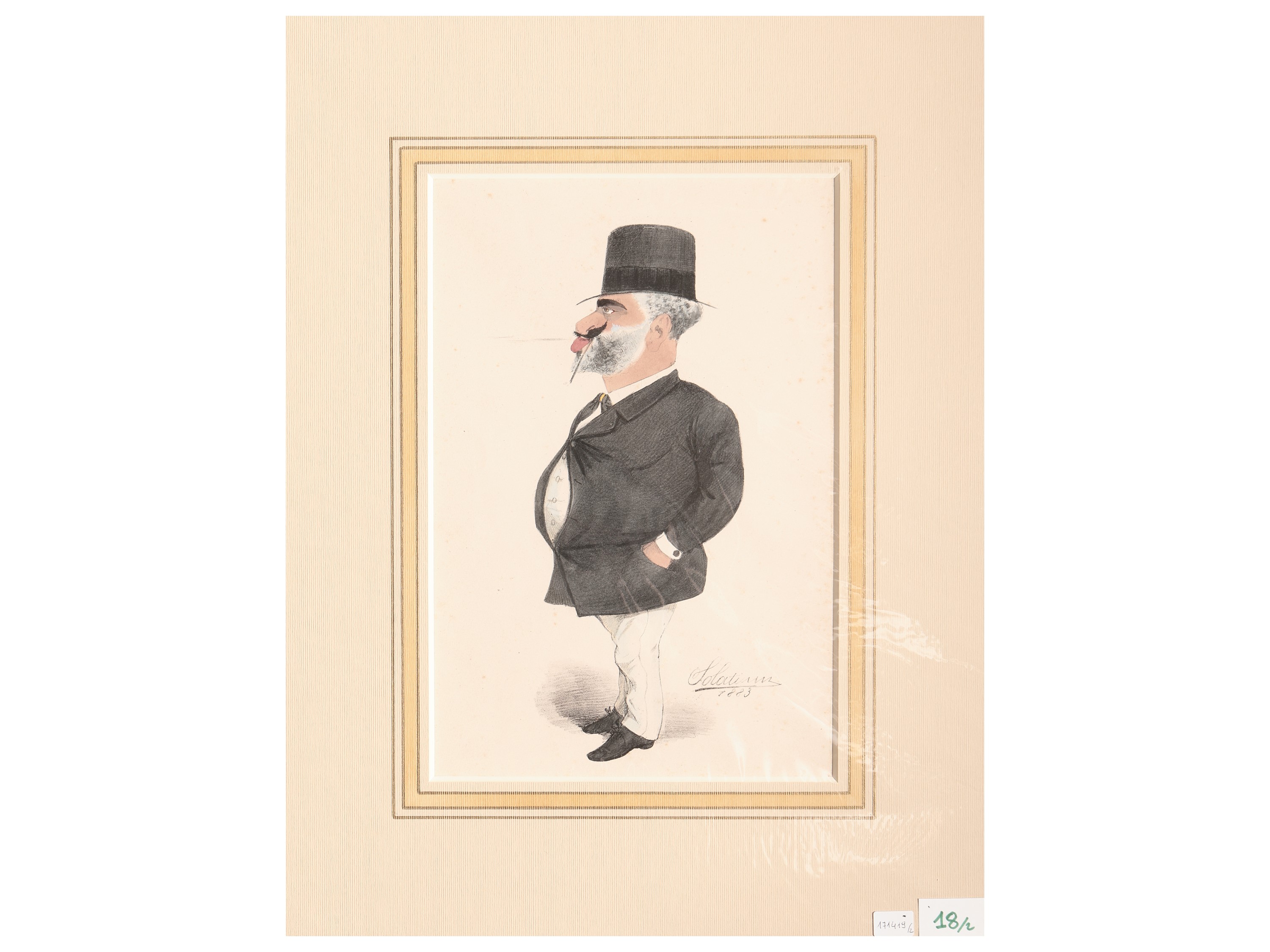 Caricature di personaggi napoletani