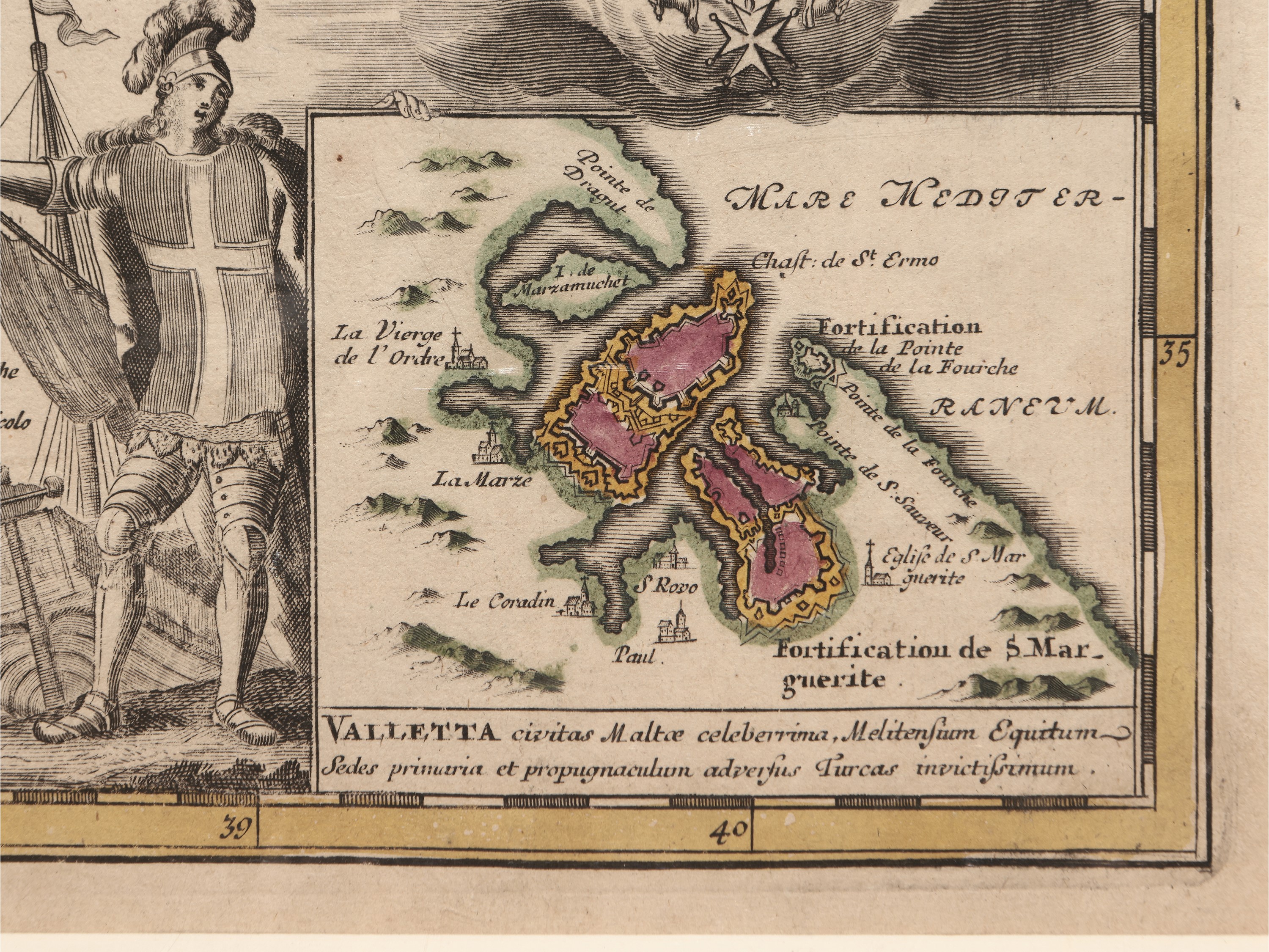 Johann Baptist Homann - Regnorum Siciliae Et Sardiniae 1715