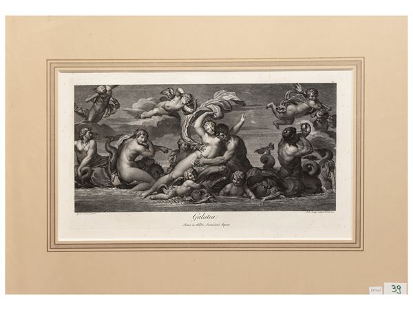 Galatea 1772  - Asta Stampe decorative - Maison Bibelot - Casa d'Aste Firenze - Milano