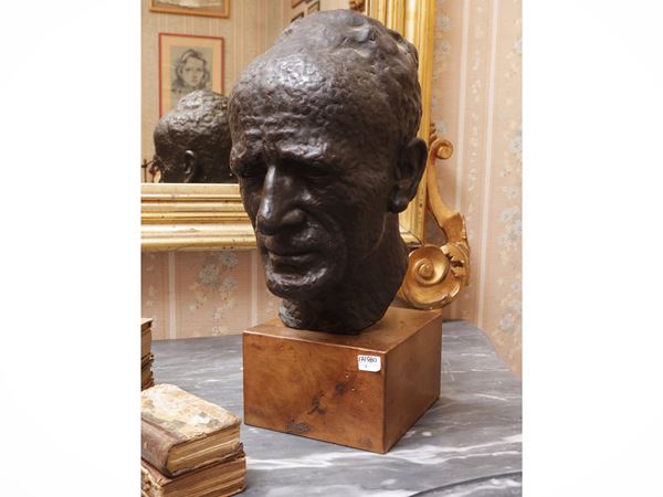 Scuola italiana dell'inizio del XX secolo - Male head