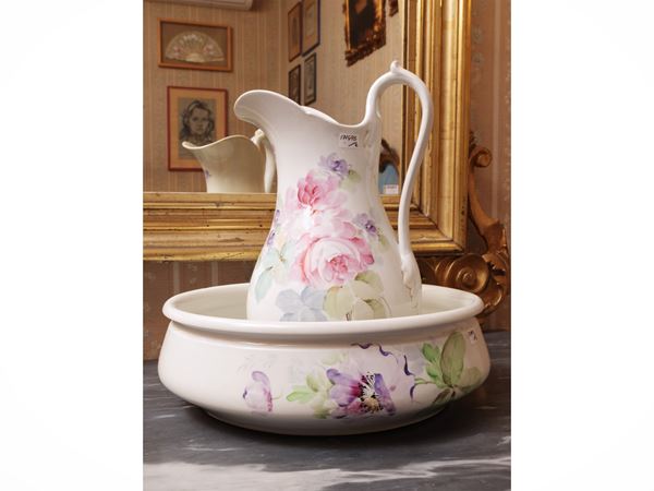 Set da toilette in porcellana, Richard Ginori