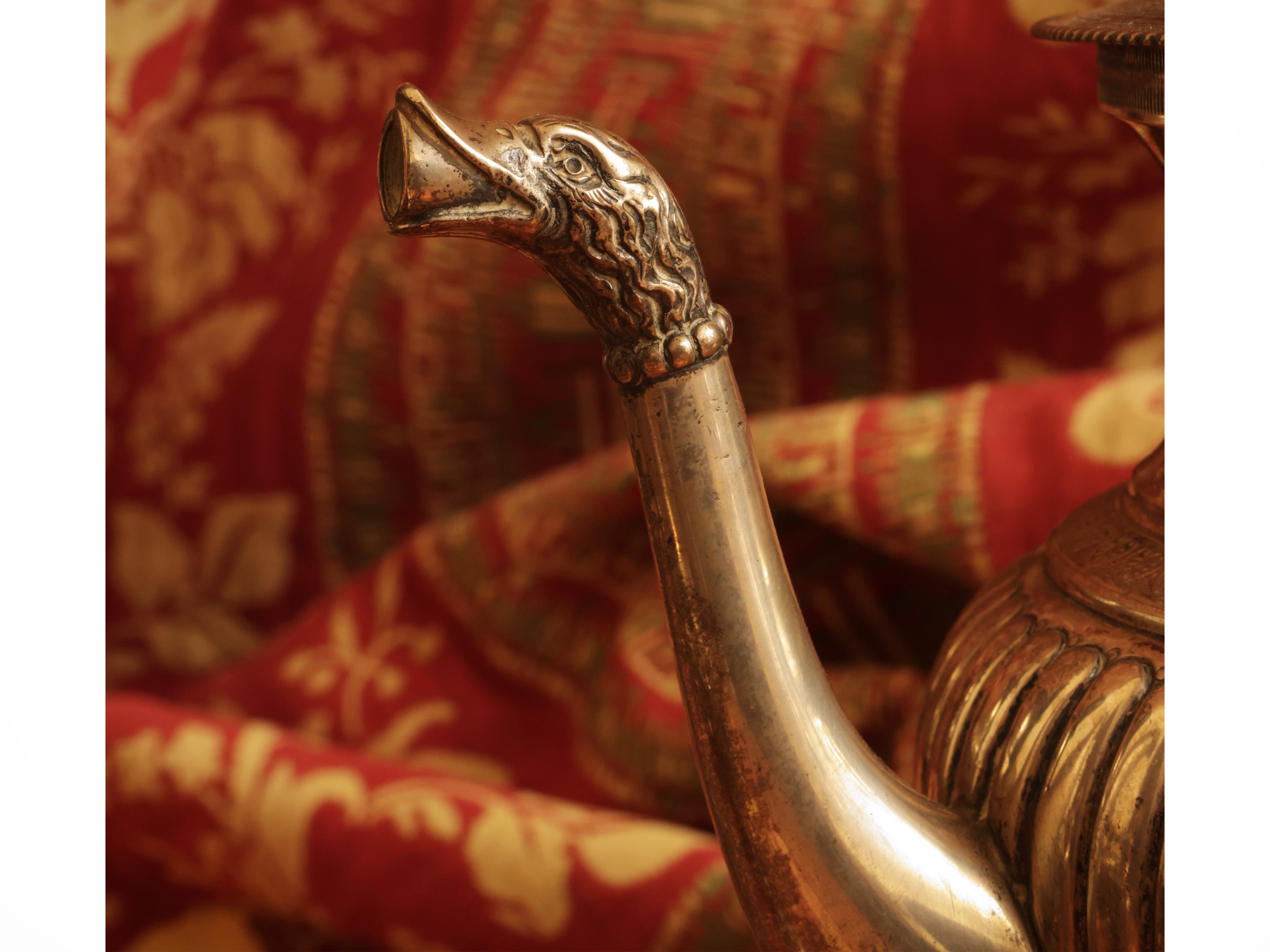 Servizio da tè e caffè in argento, Pampaloni Firenze