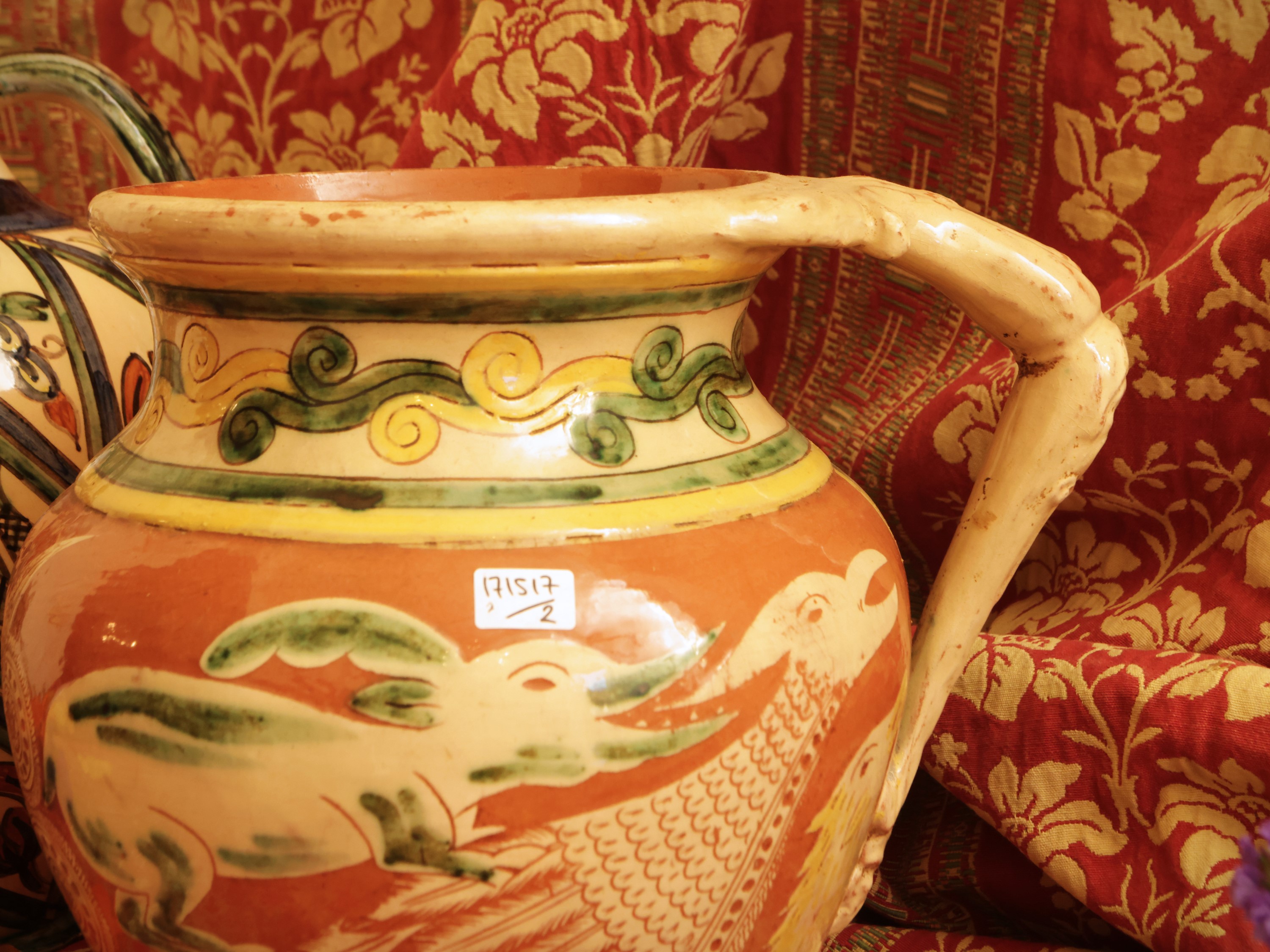 Manifattura San Zeno, Due vasi in terracotta smaltata