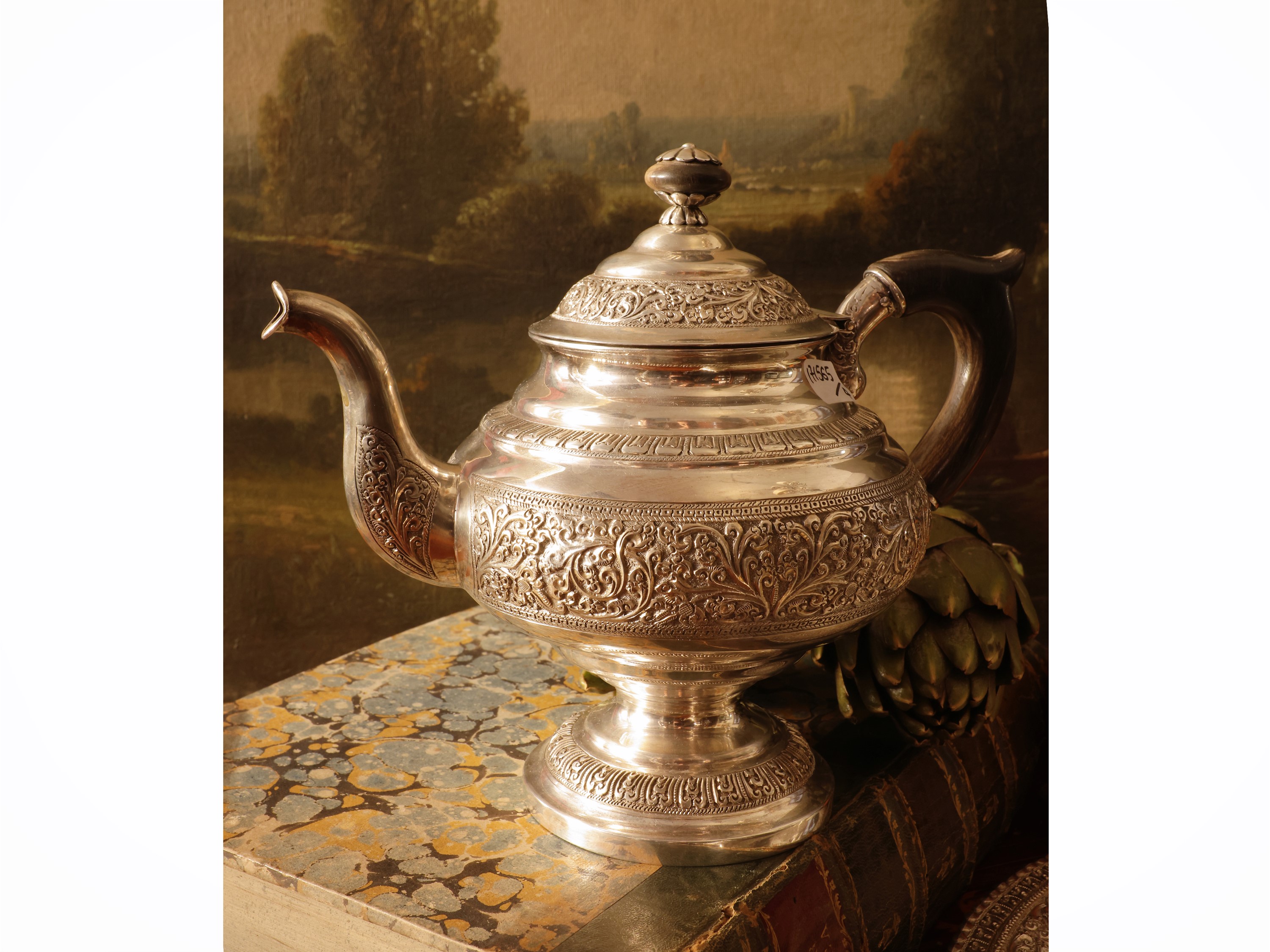 Servizio da tè e caffè in argento