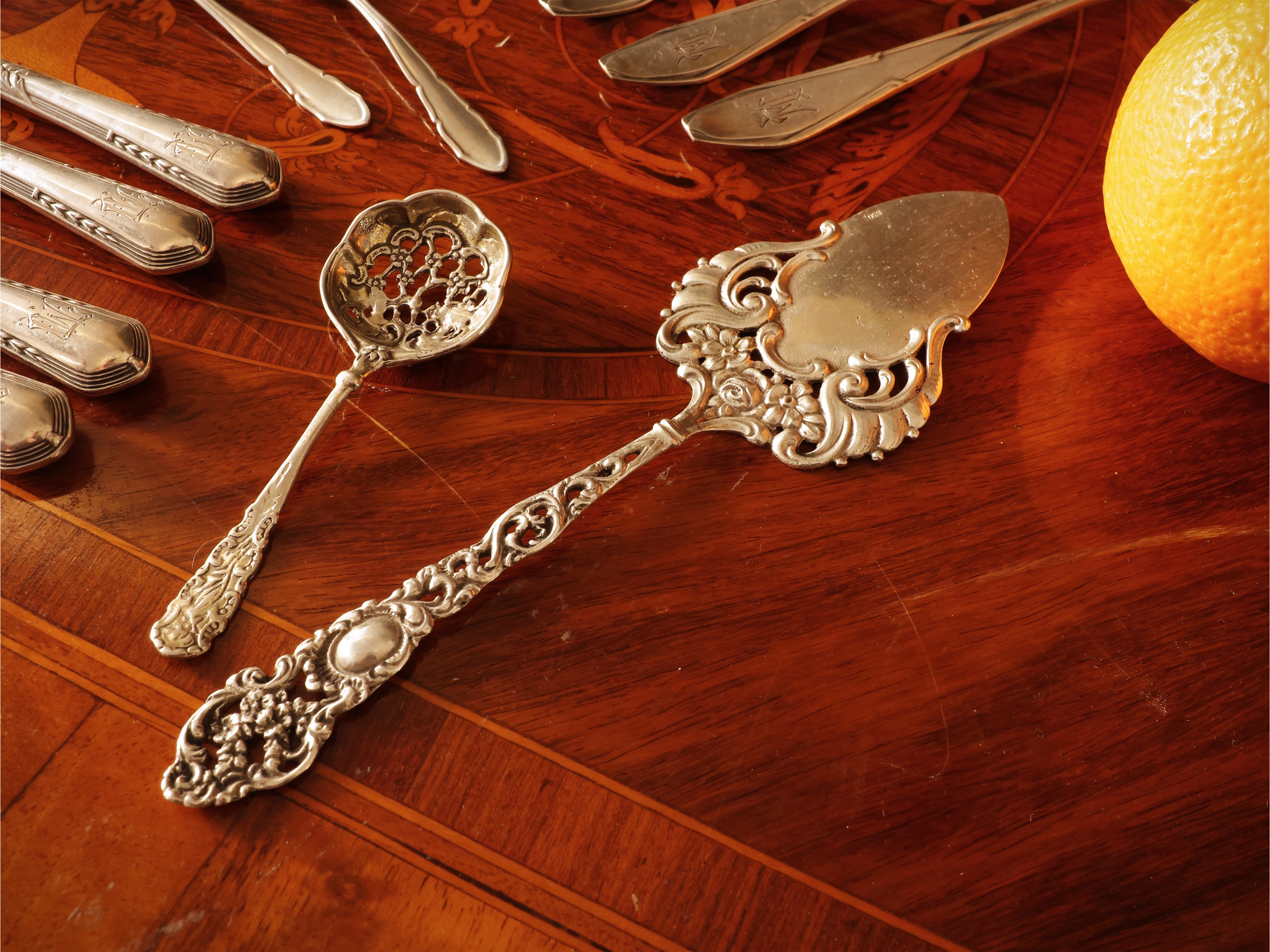 Servizio di posate in argento