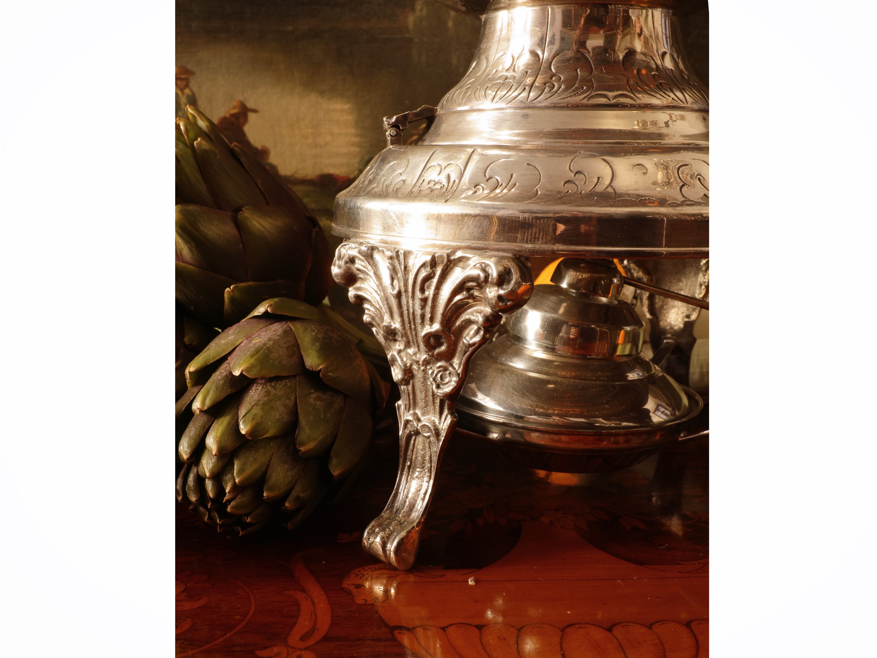 Importante samovar in argento